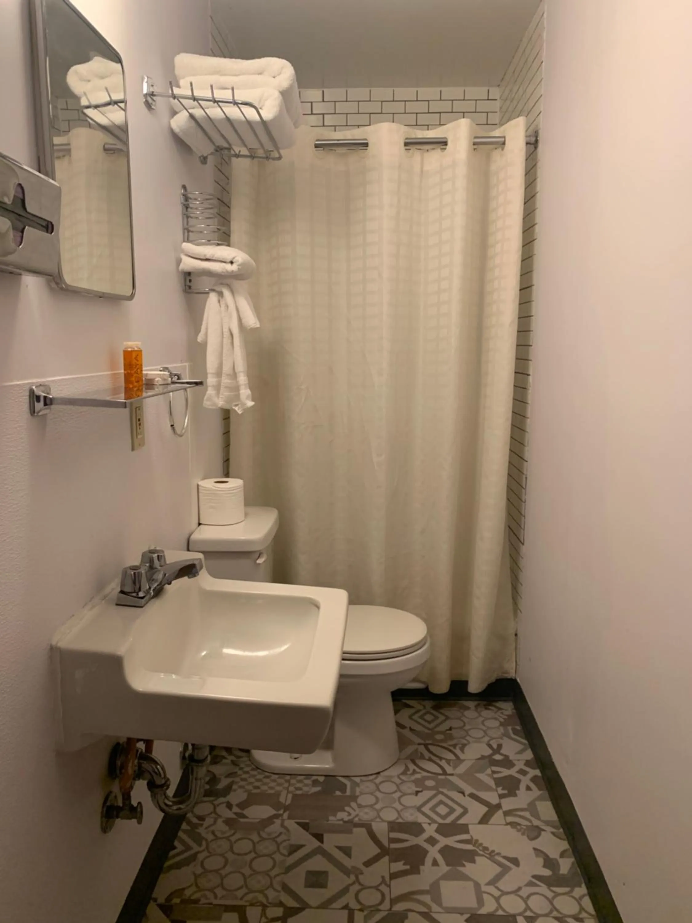 Bathroom in Marina Motel