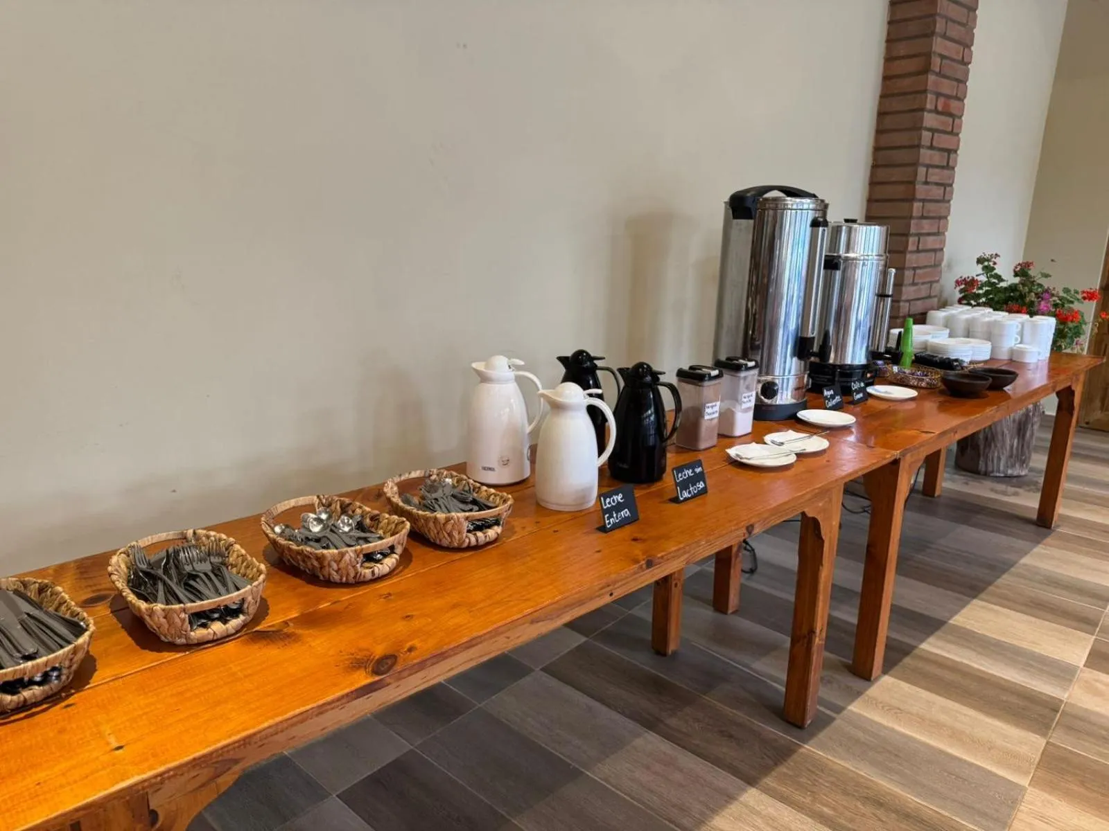 Buffet breakfast in Hotel Naturaleza Vertientes de Elqui