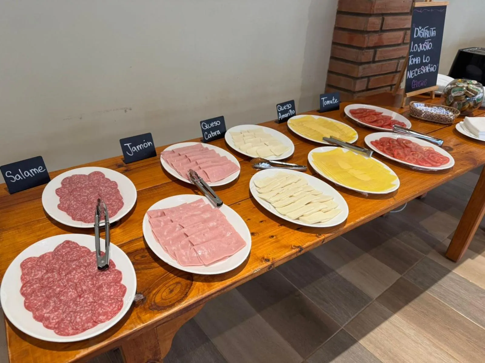 Buffet breakfast in Hotel Naturaleza Vertientes de Elqui