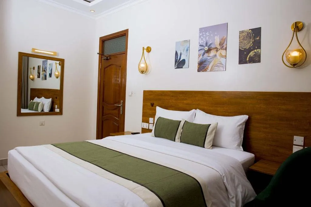 Bed in Velvet Suites