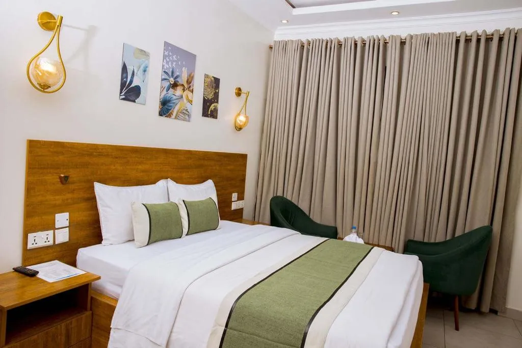 Bed in Velvet Suites