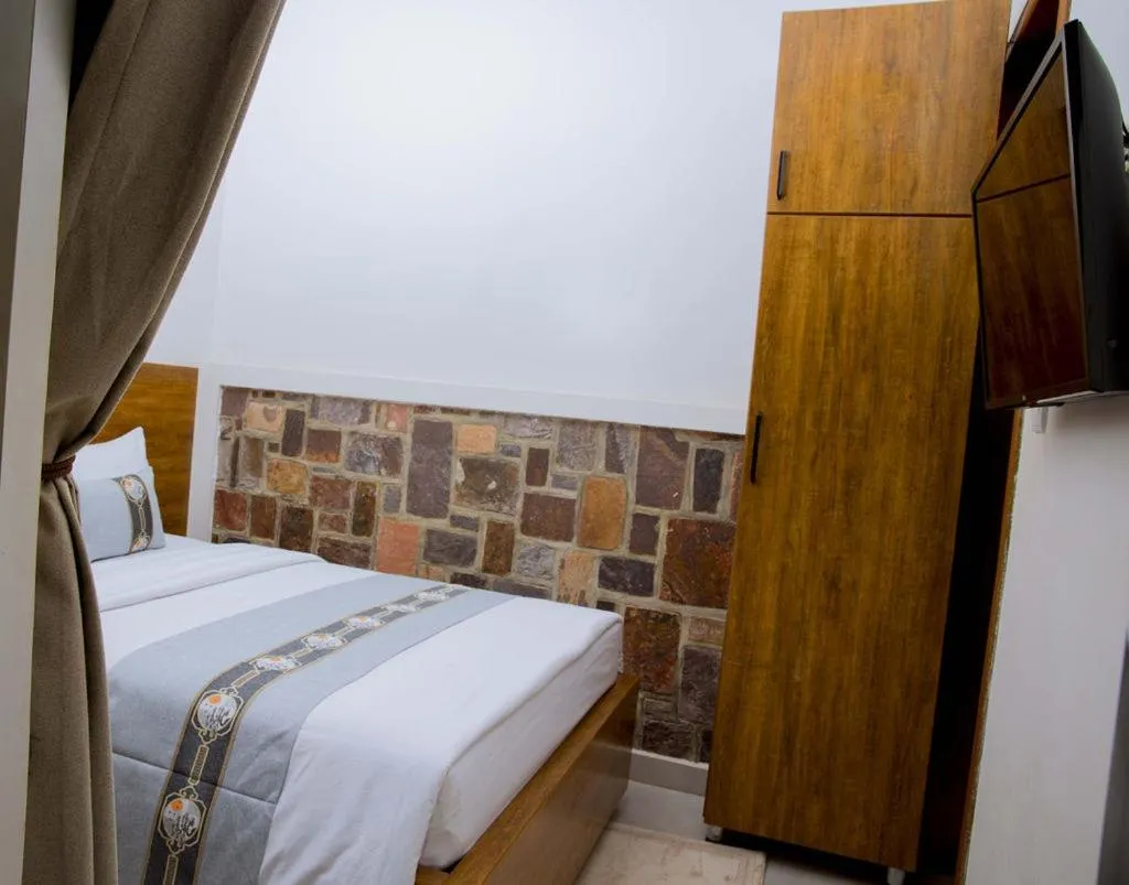 Bed in Velvet Suites