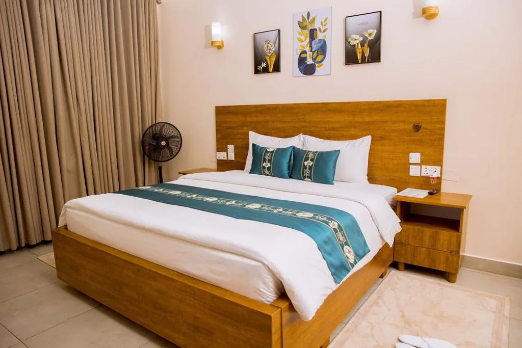 Bed in Velvet Suites