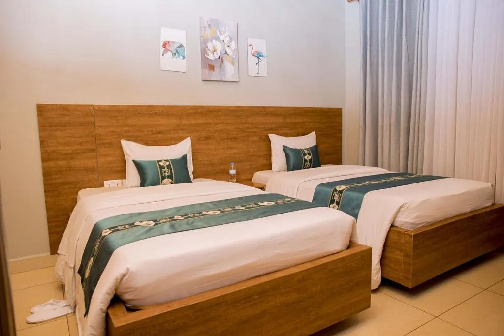 Bed in Velvet Suites