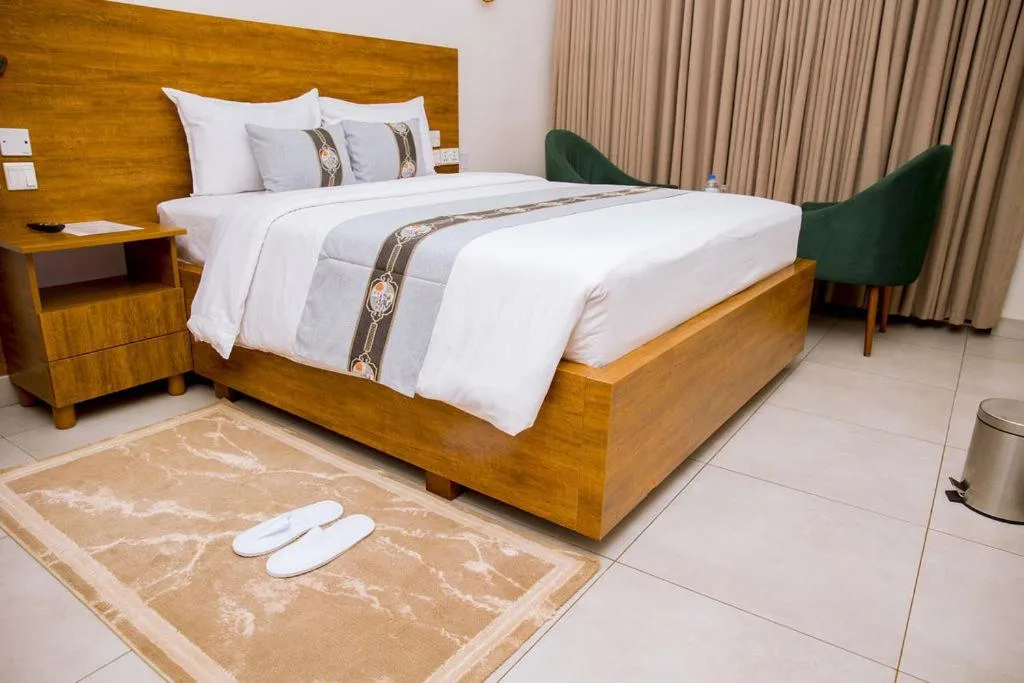 Bed in Velvet Suites