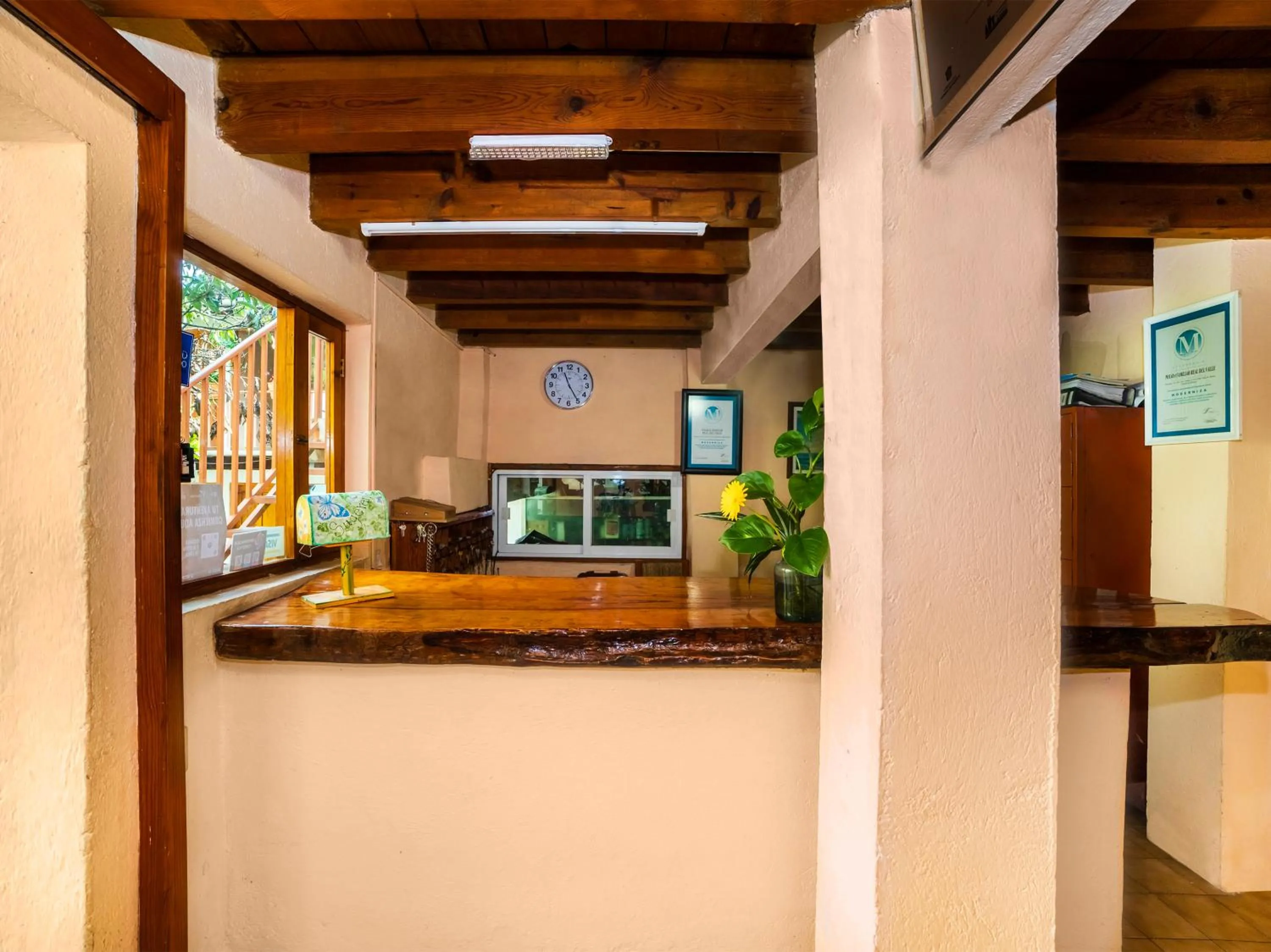 Lobby or reception in Posada Real del Valle