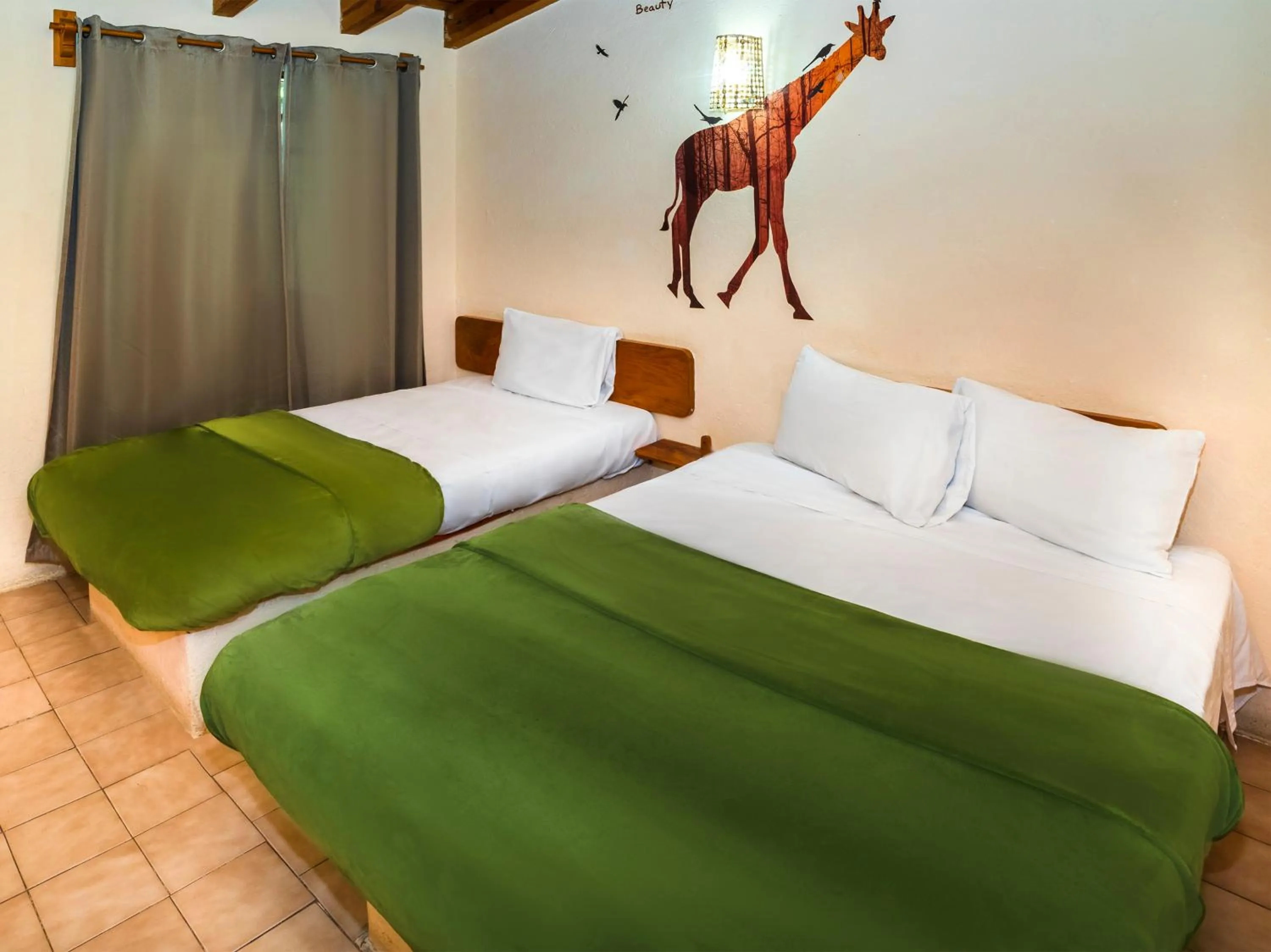 Bed in Posada Real del Valle