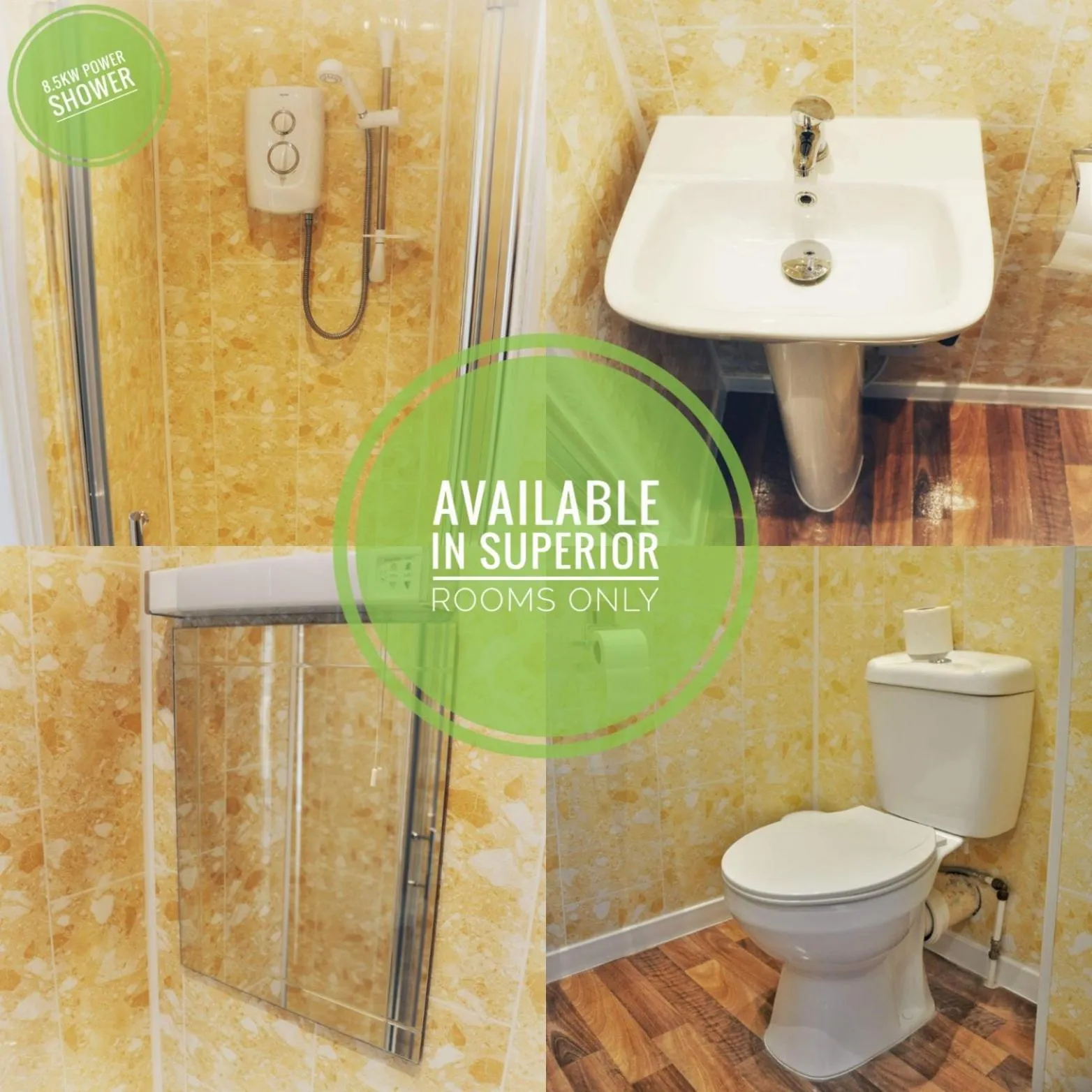 Bathroom in The Carlton Hotel