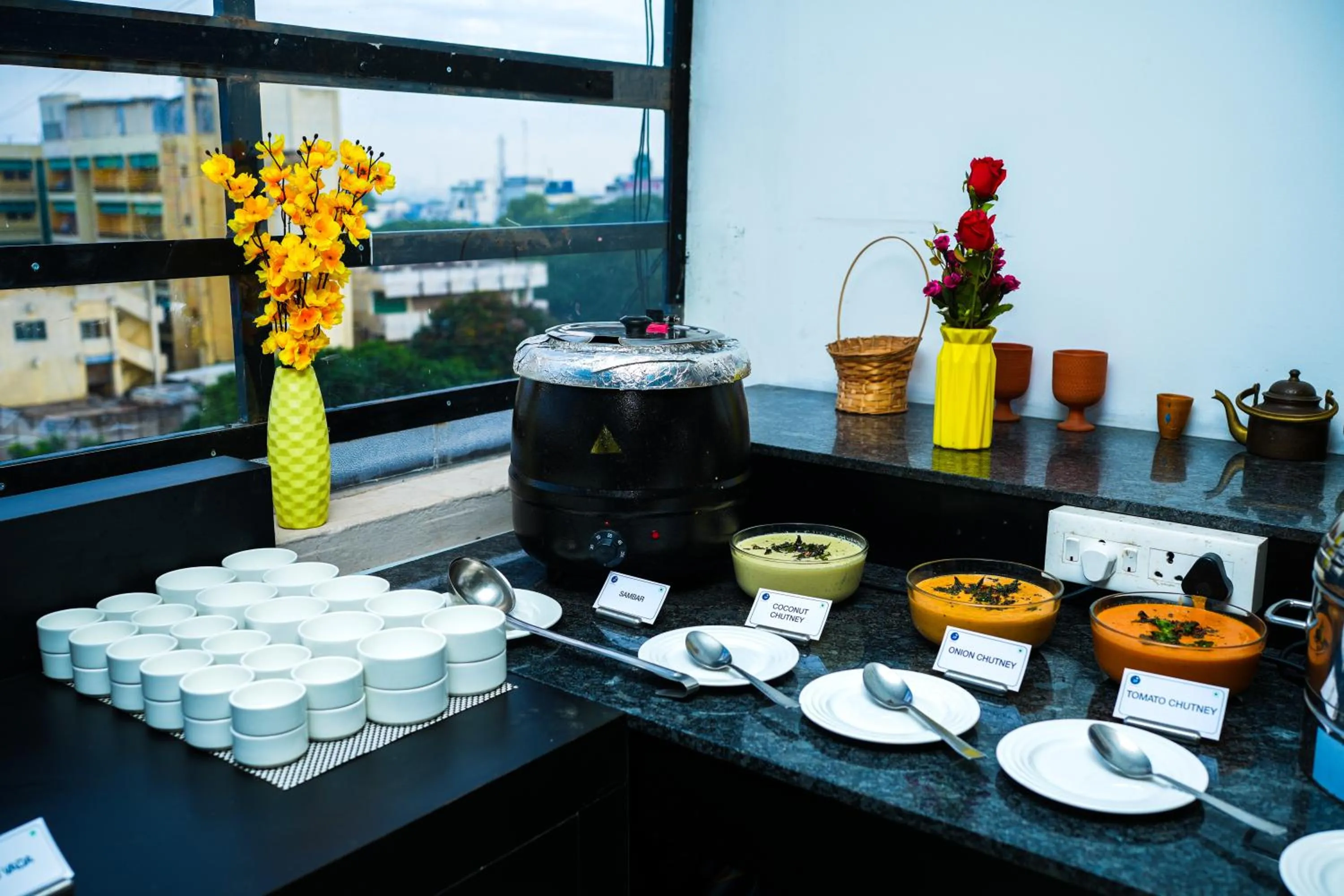 Restaurant/places to eat in Zip by Spree Hotels Mangala International