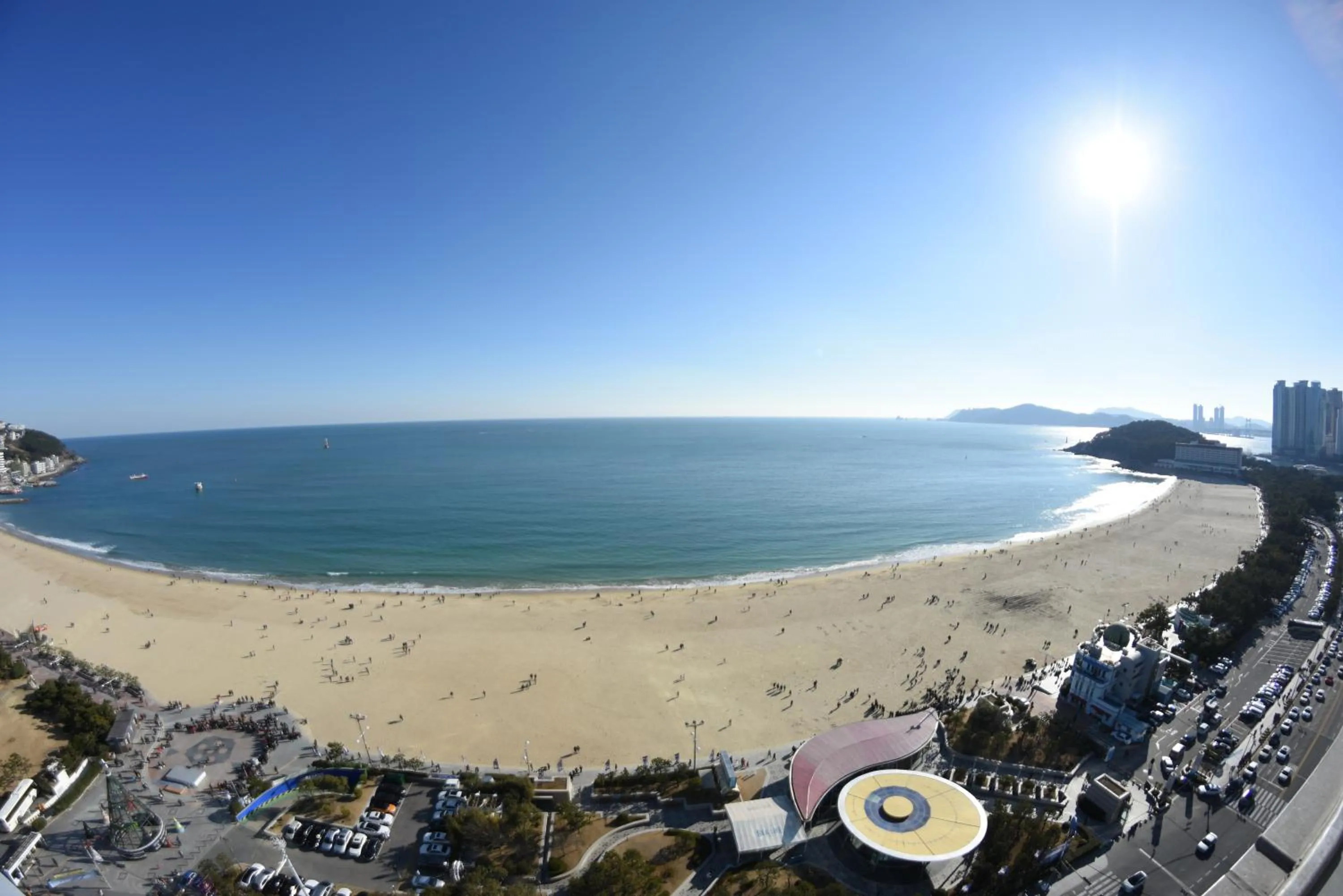 View (from property/room) in MS Hotel Haeundae