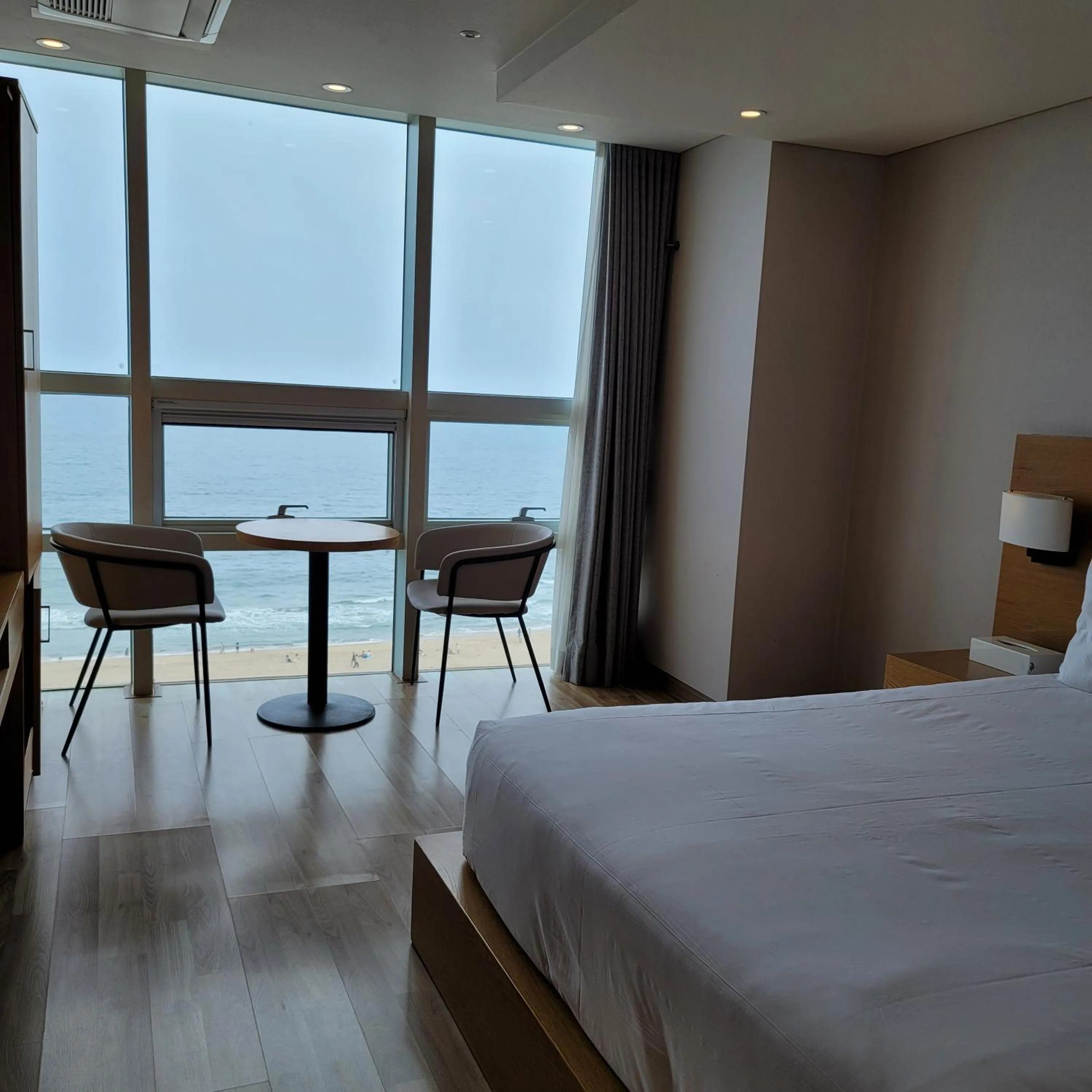Bed in MS Hotel Haeundae