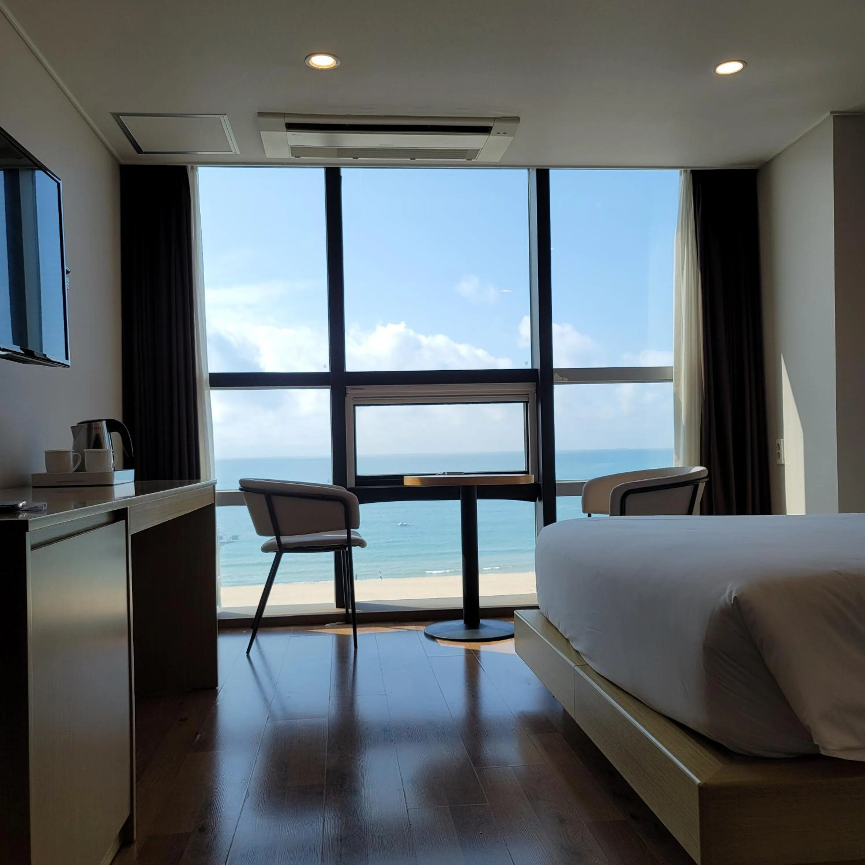 Bed in MS Hotel Haeundae