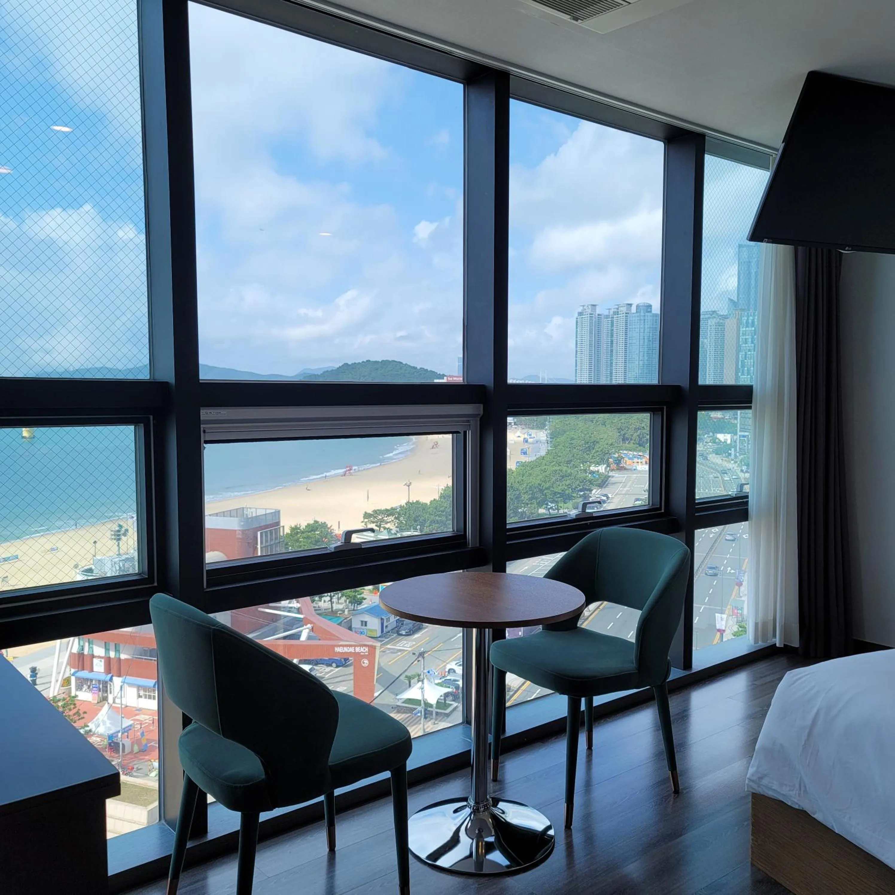 Bed in MS Hotel Haeundae