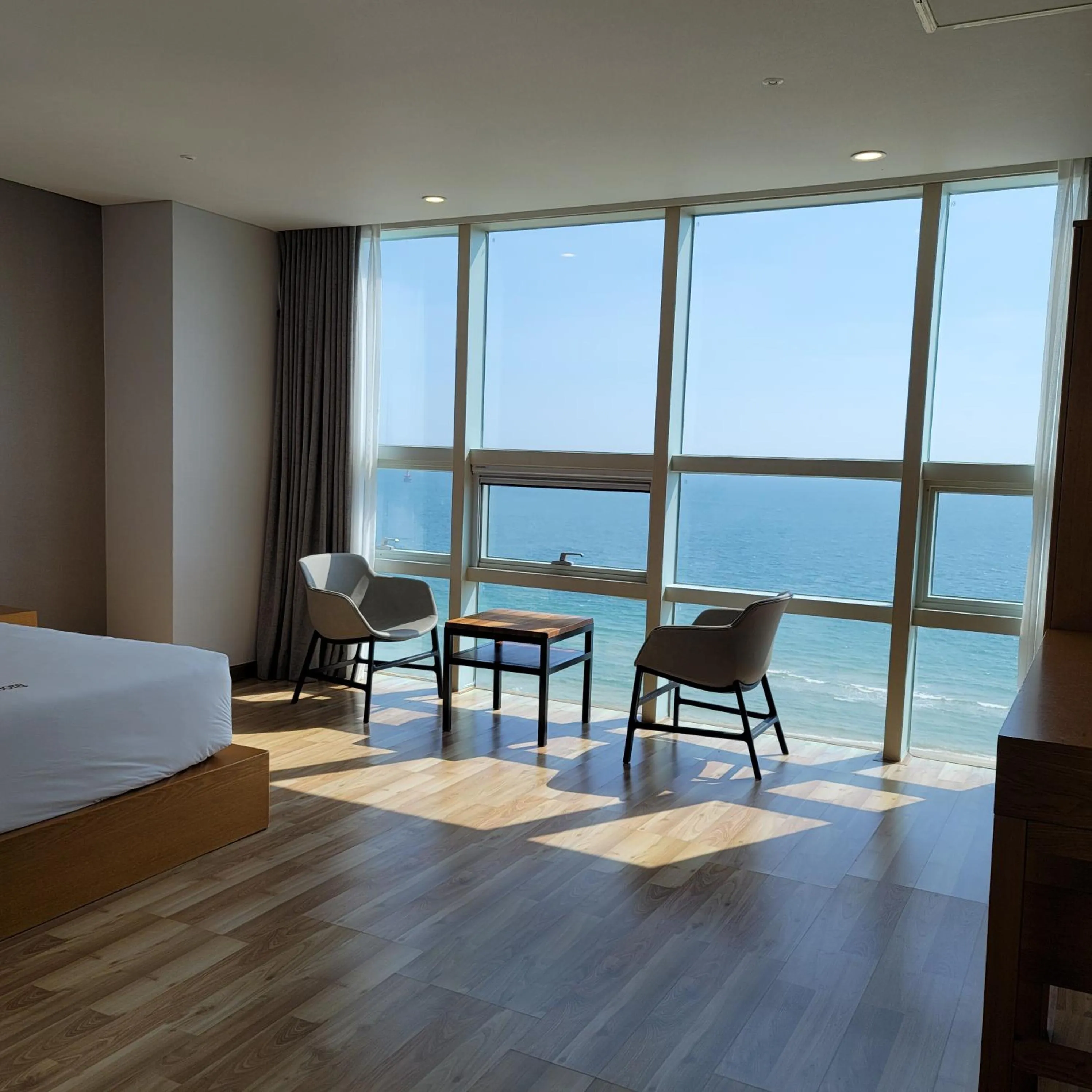 Bed in MS Hotel Haeundae
