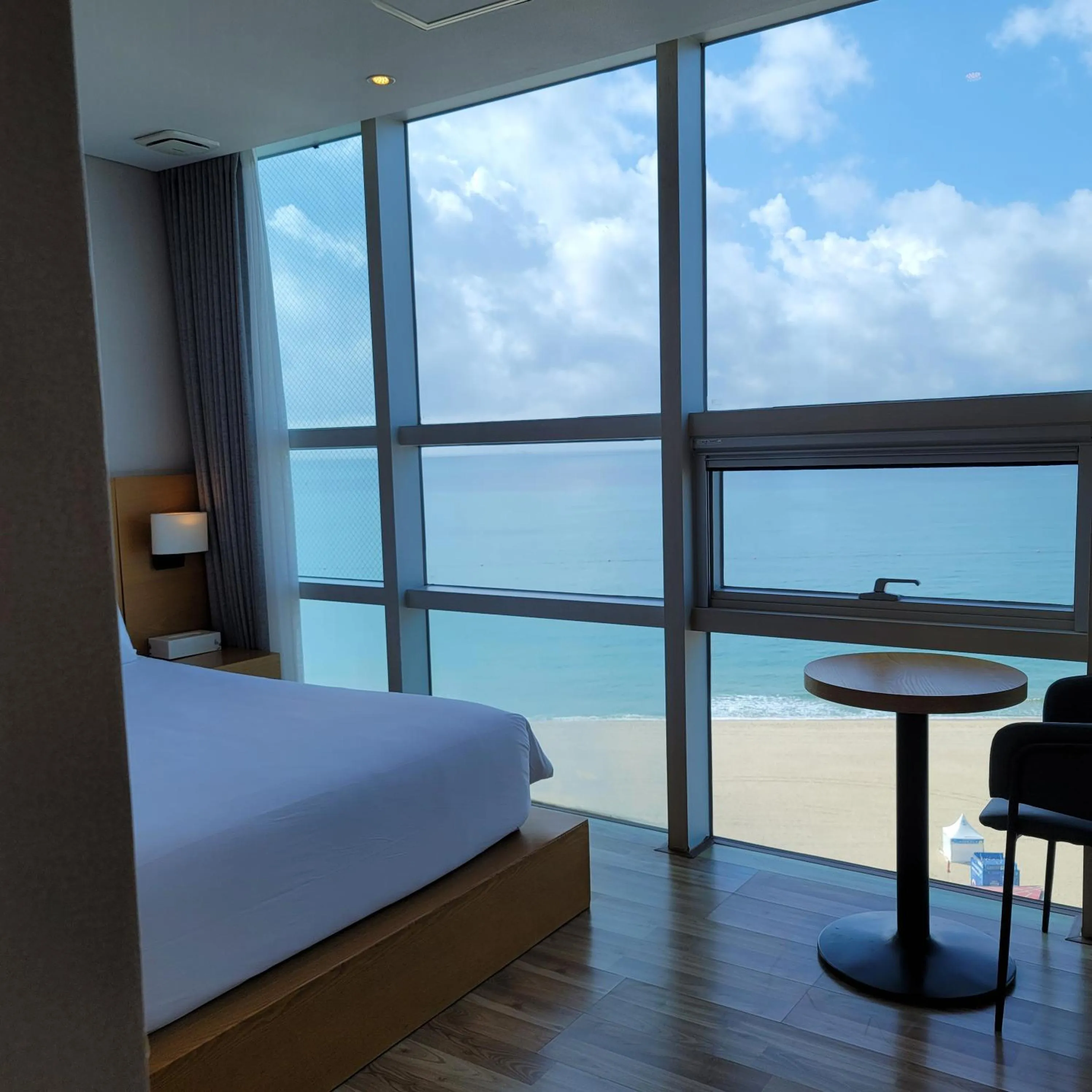 Bed in MS Hotel Haeundae
