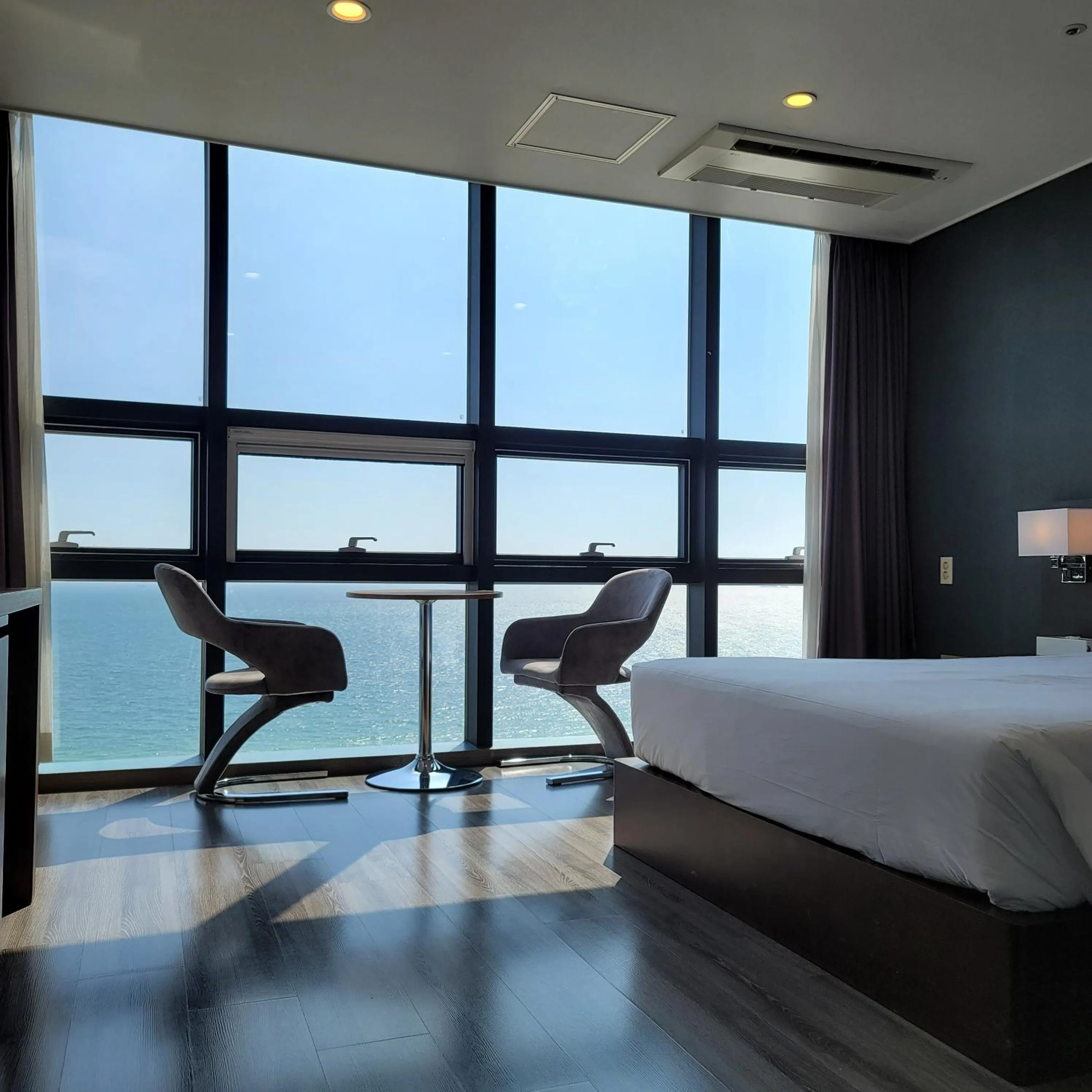 Bed in MS Hotel Haeundae