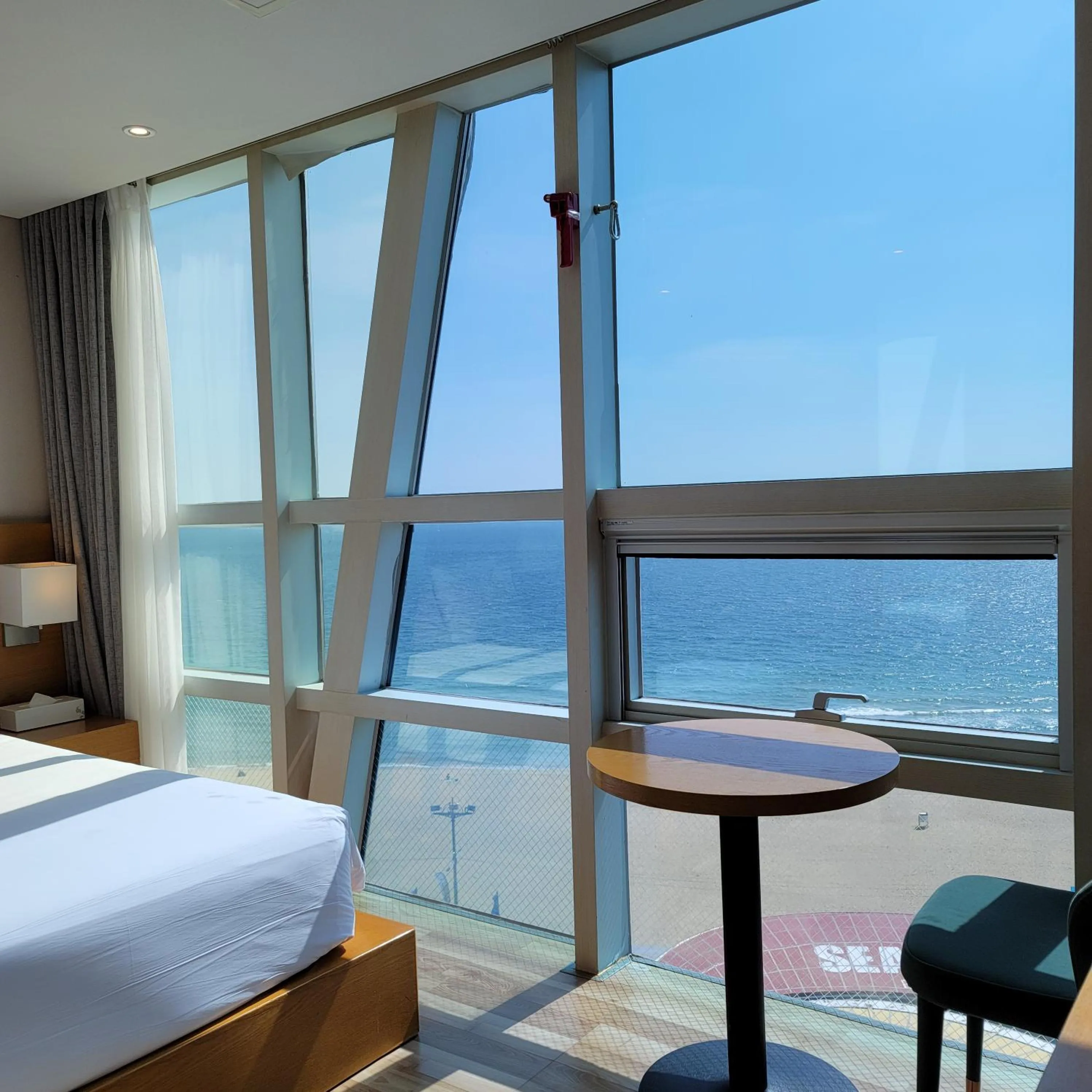 Bed in MS Hotel Haeundae
