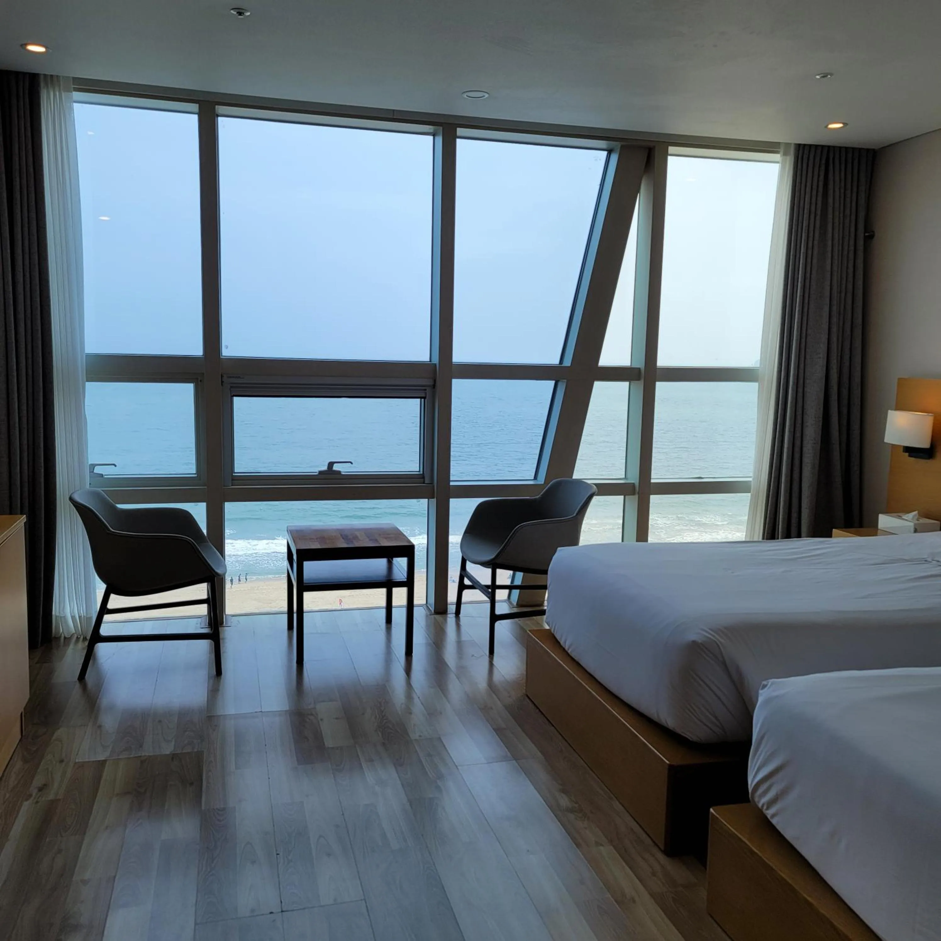 Bed in MS Hotel Haeundae