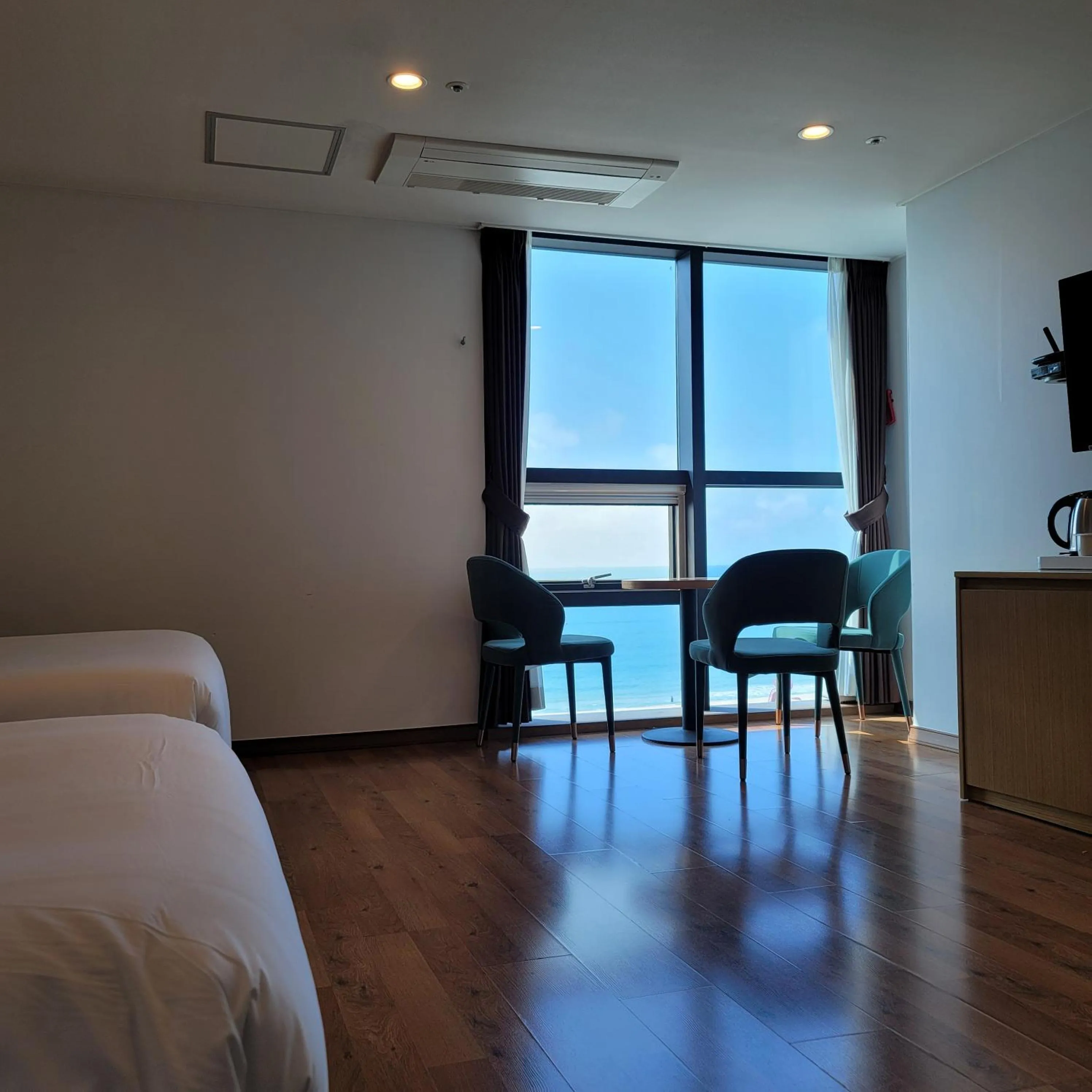 Bed in MS Hotel Haeundae