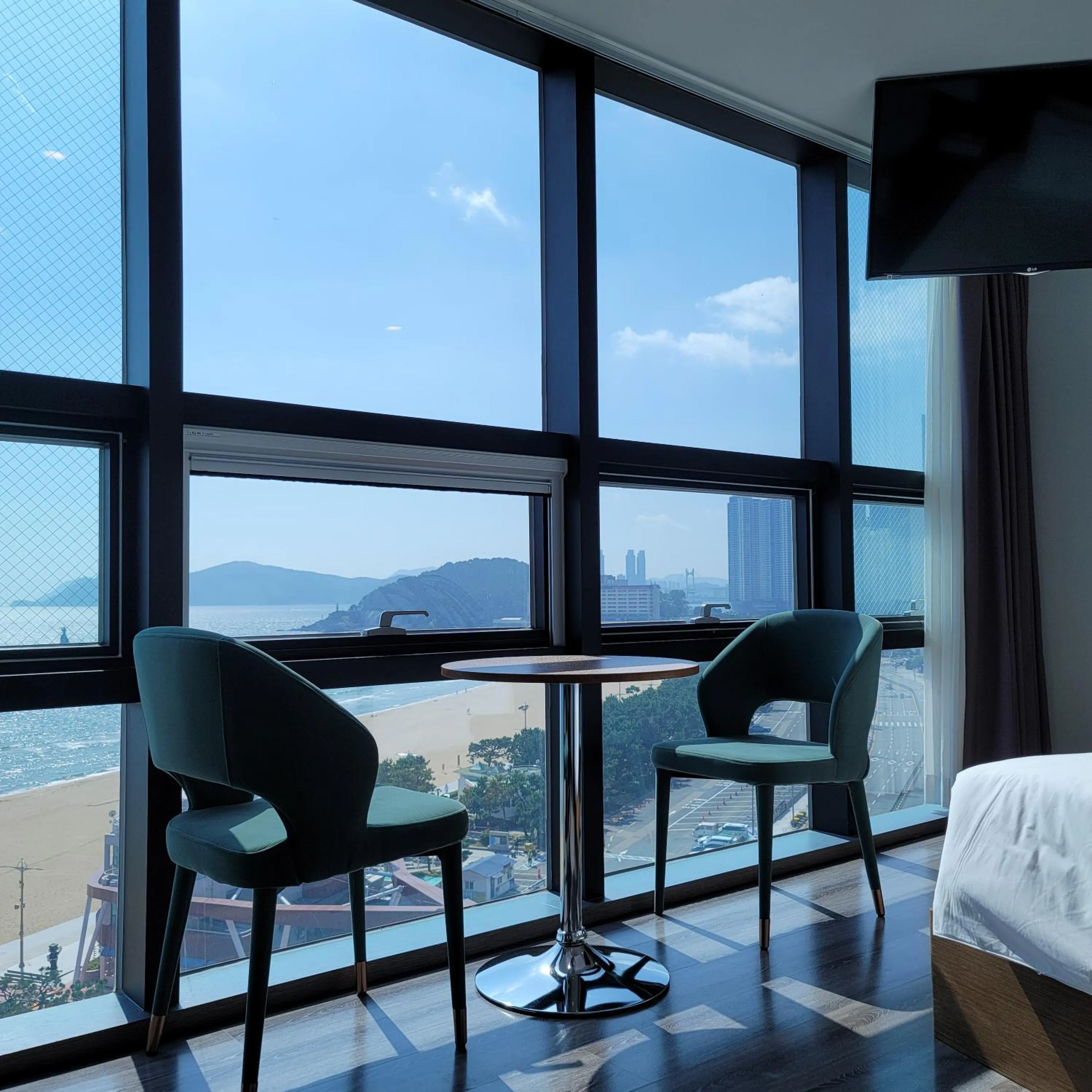 Bed in MS Hotel Haeundae