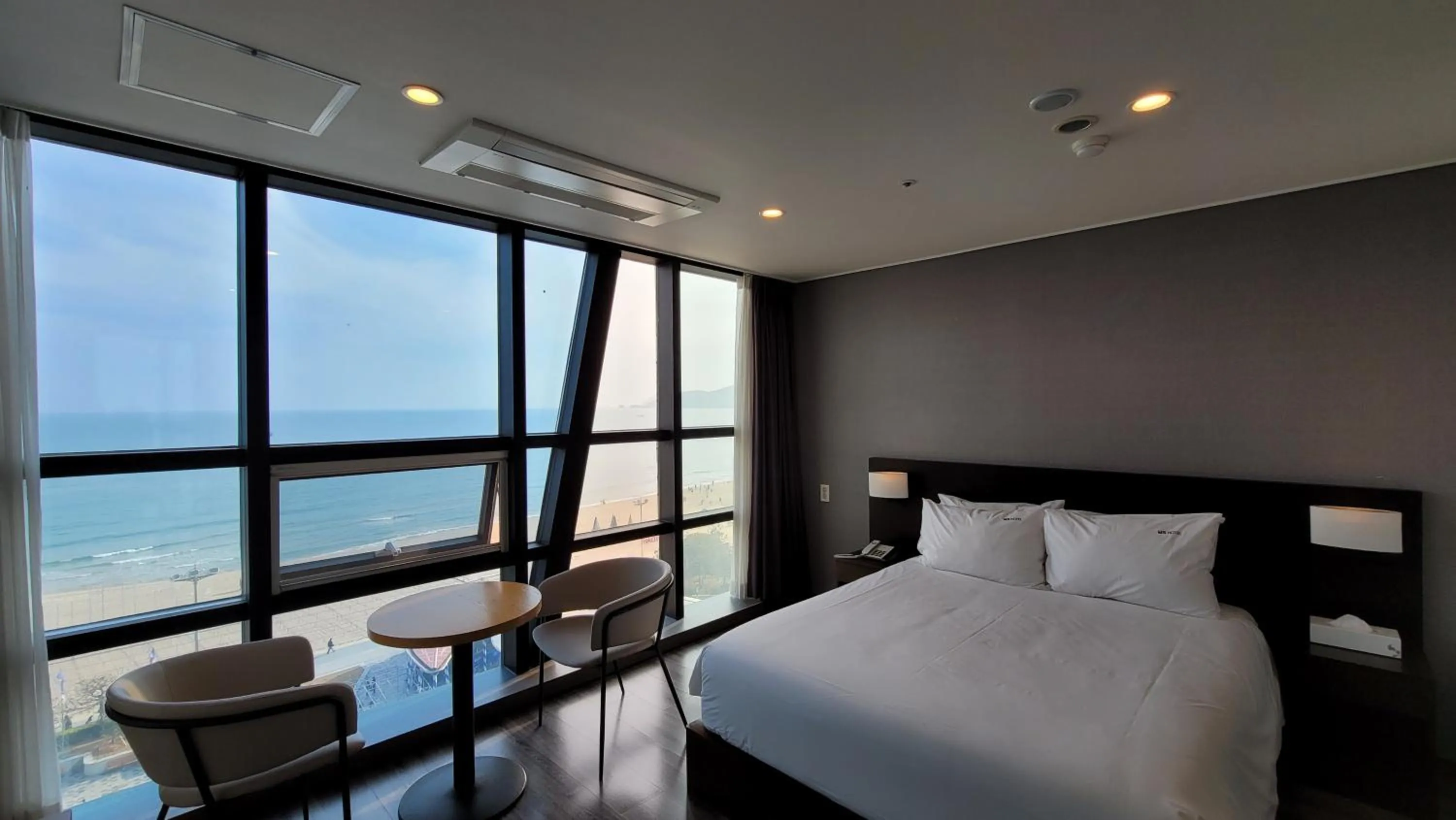 Bed in MS Hotel Haeundae