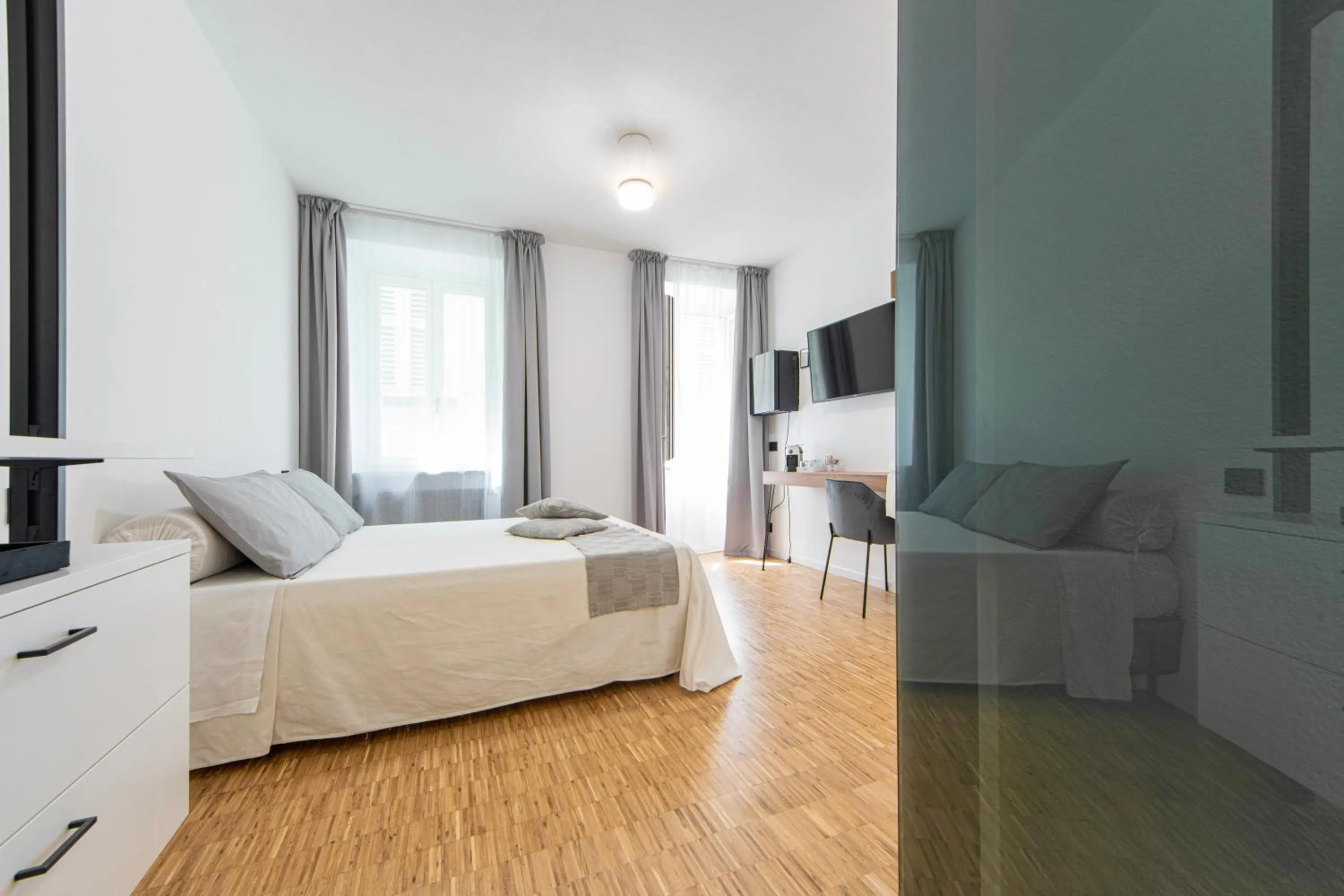 Bed in Cavaedium Guest House