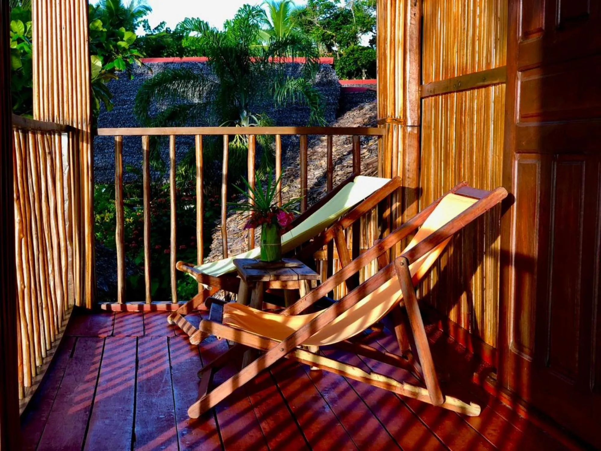 Patio in Floraly Komba Hotel - Nosy Komba