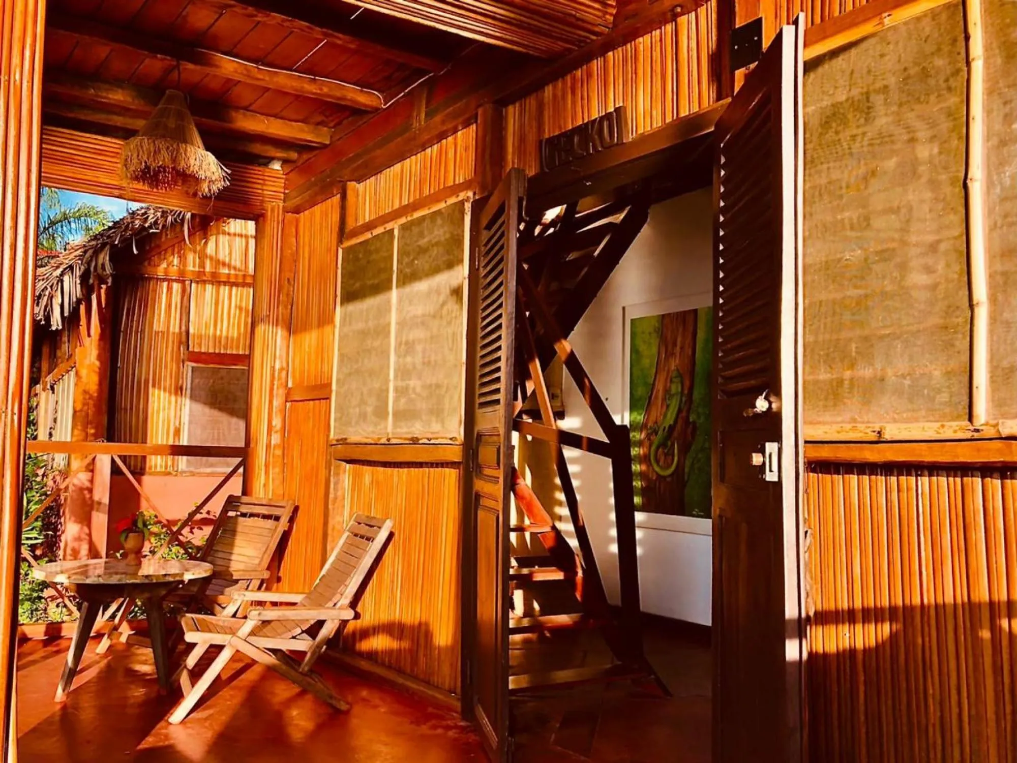 Patio in Floraly Komba Hotel - Nosy Komba