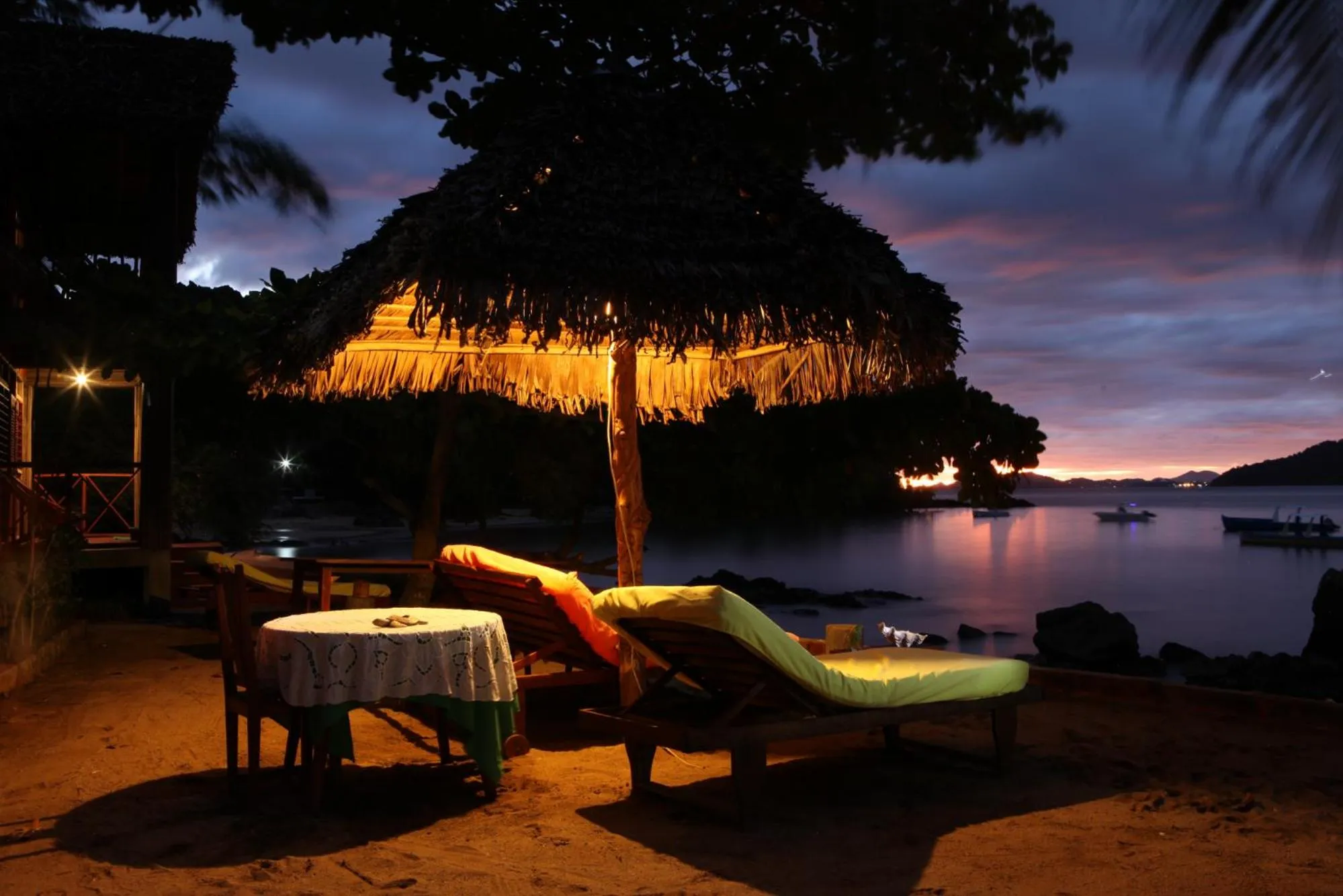 Patio in Floraly Komba Hotel - Nosy Komba