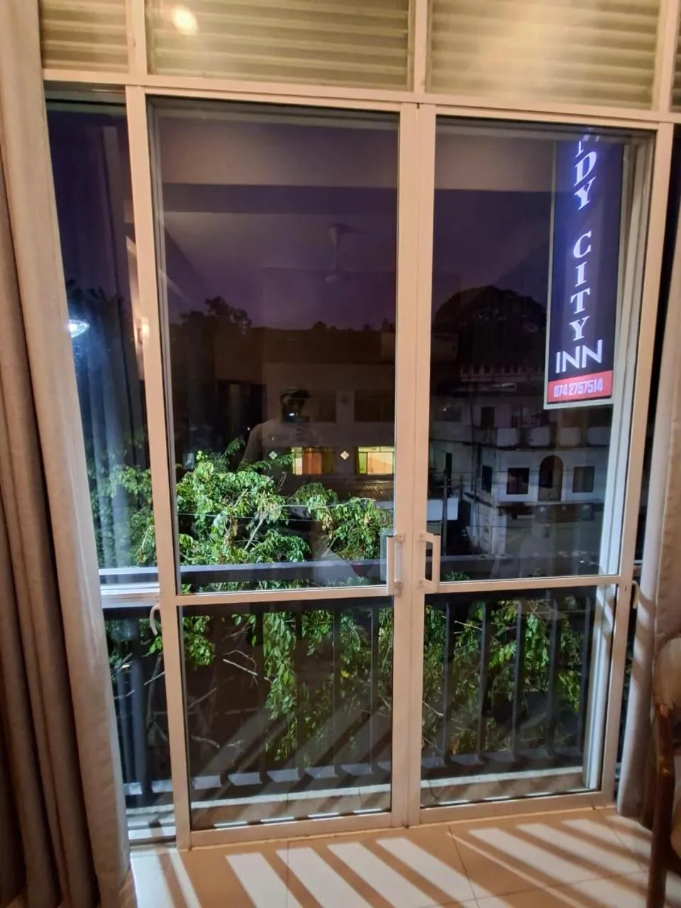 View (from property/room) in Kandy City Inn