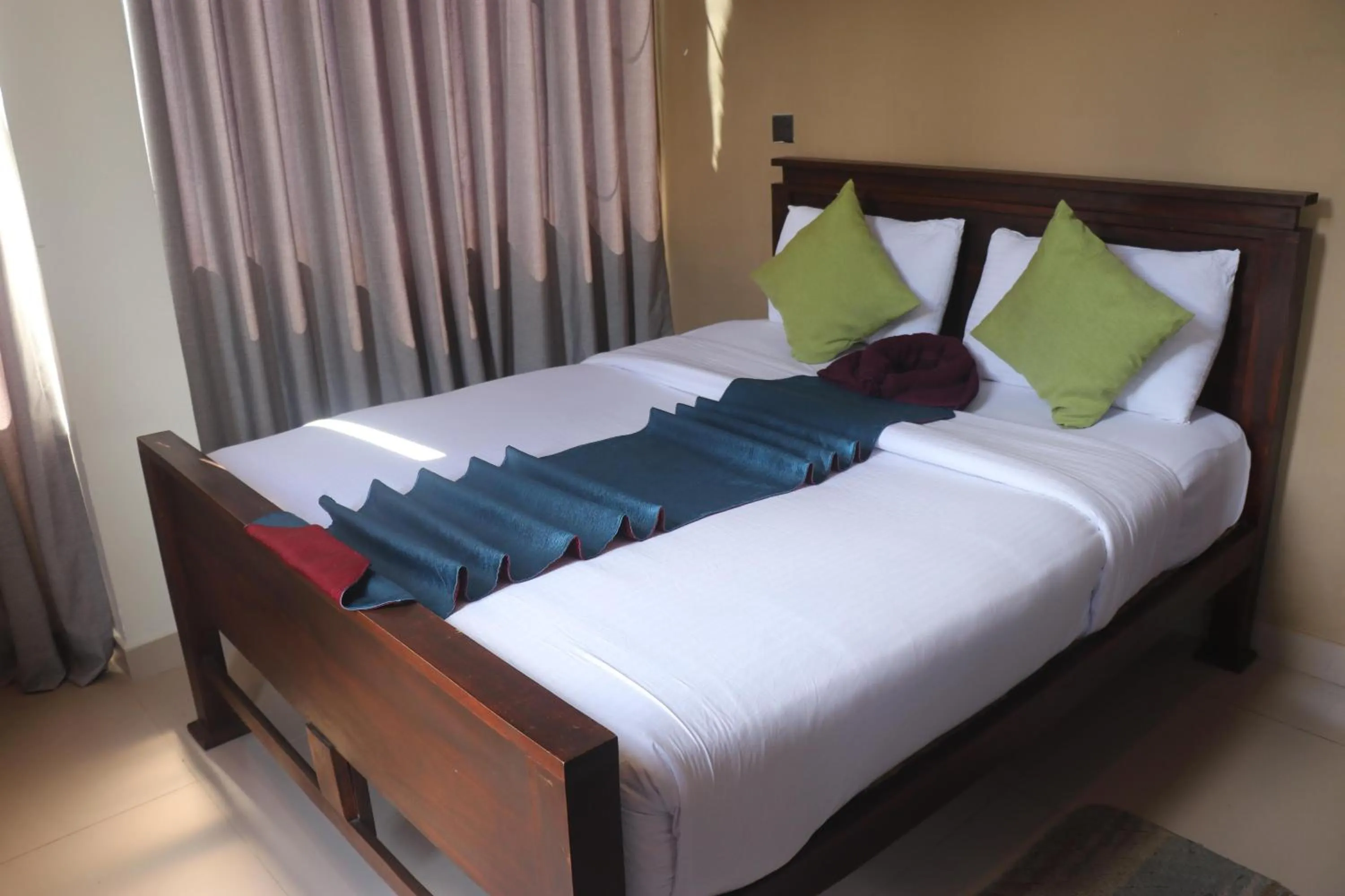 Bed in Kandy City Inn