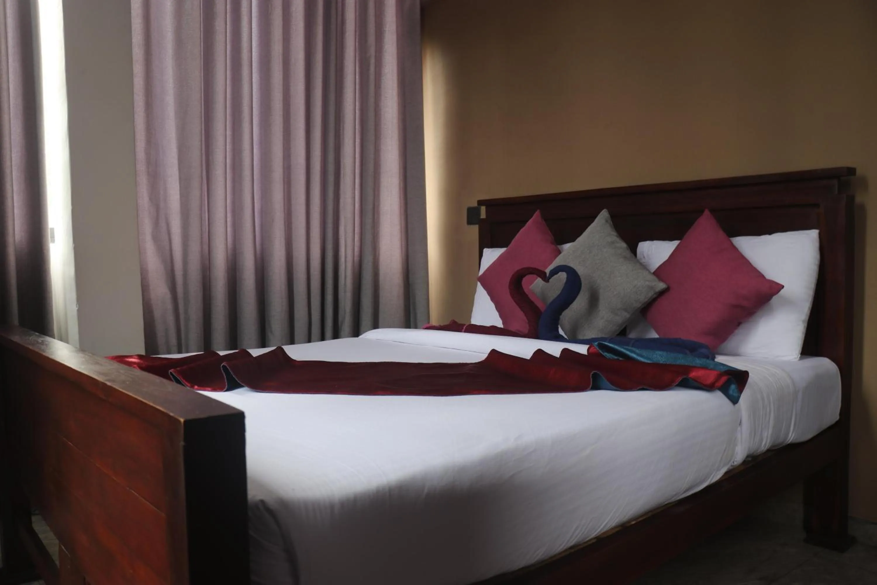 Bed in Kandy City Inn