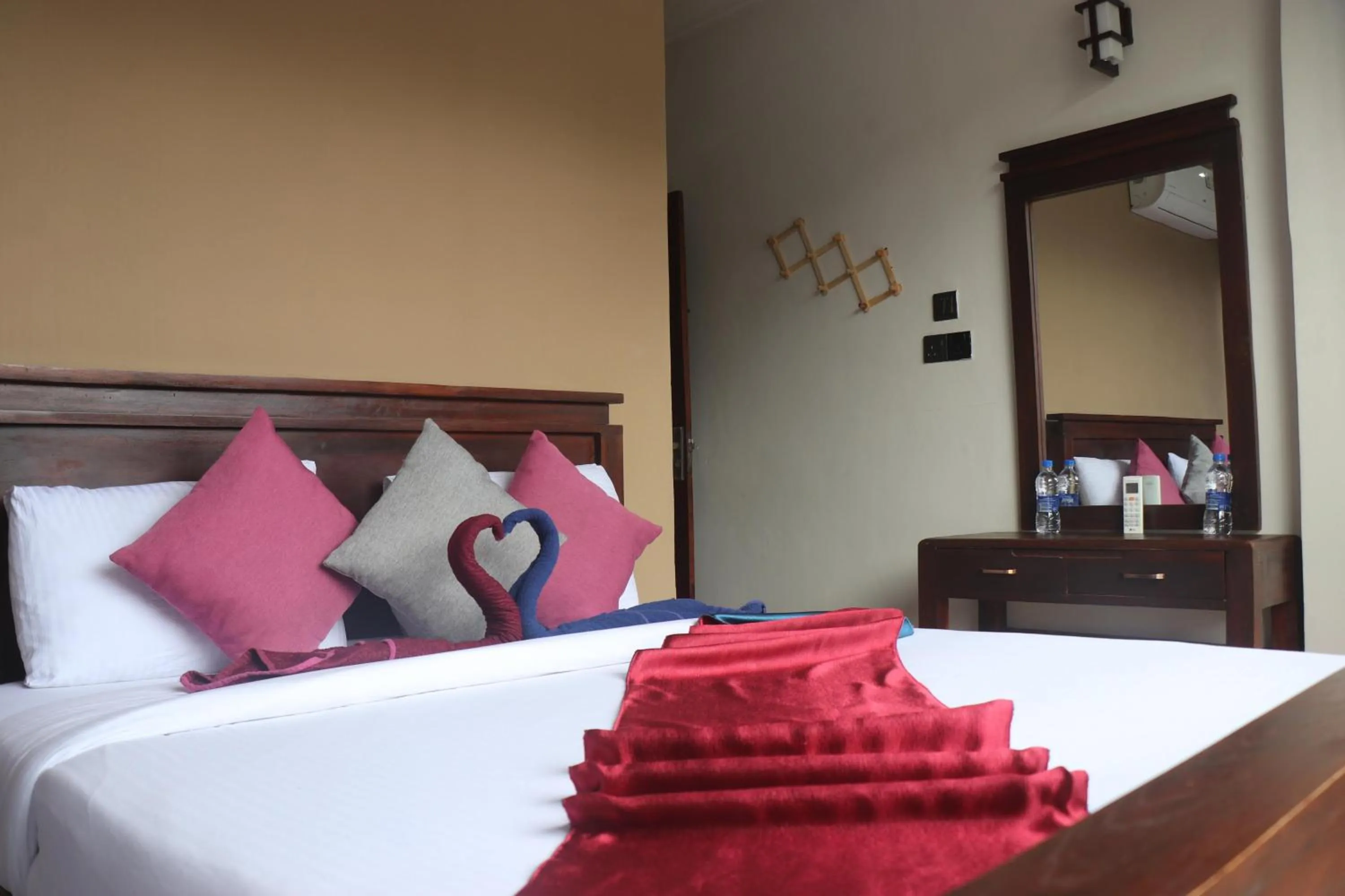 Bed in Kandy City Inn