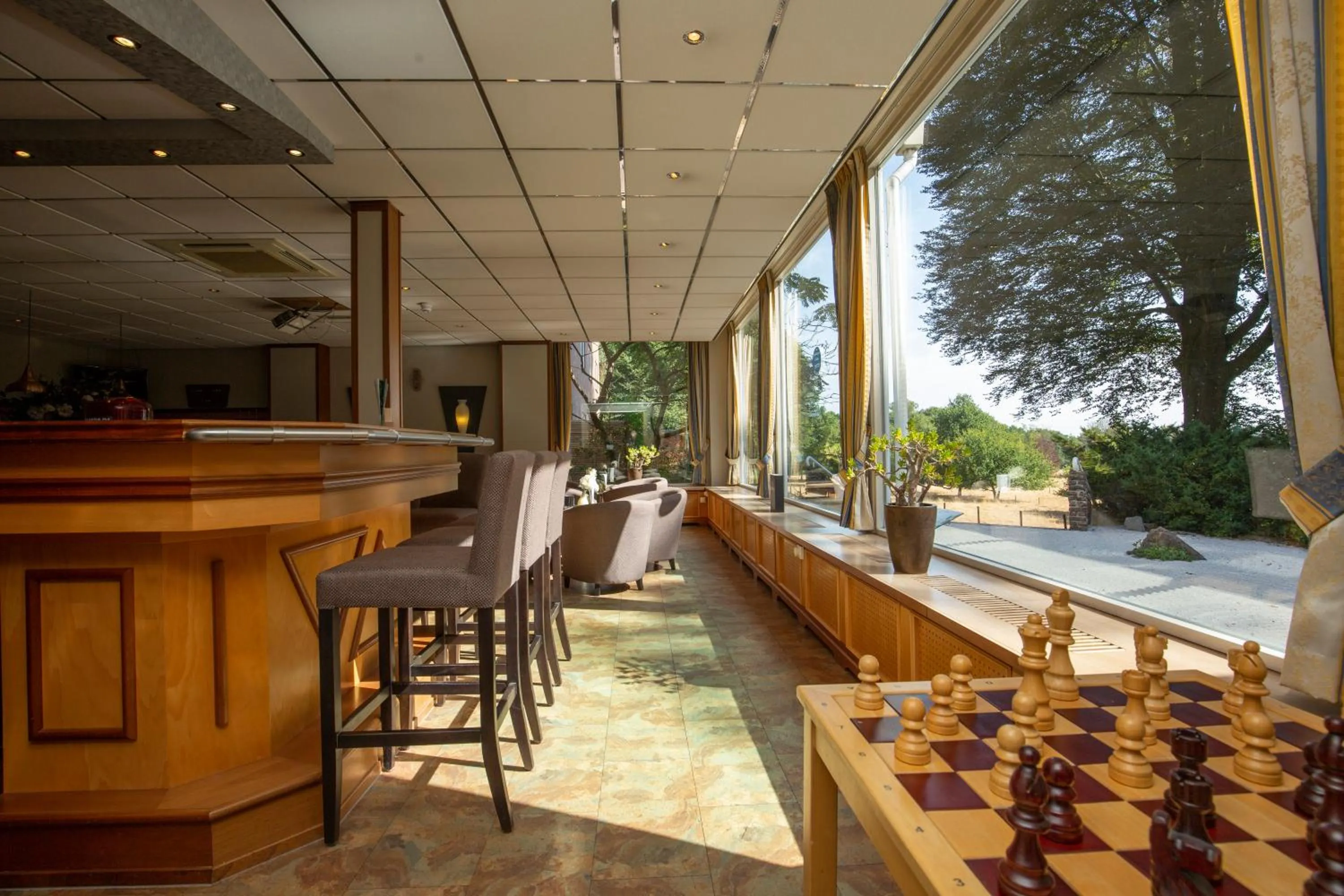 Lounge or bar in Fletcher Hotel Restaurant Paasberg