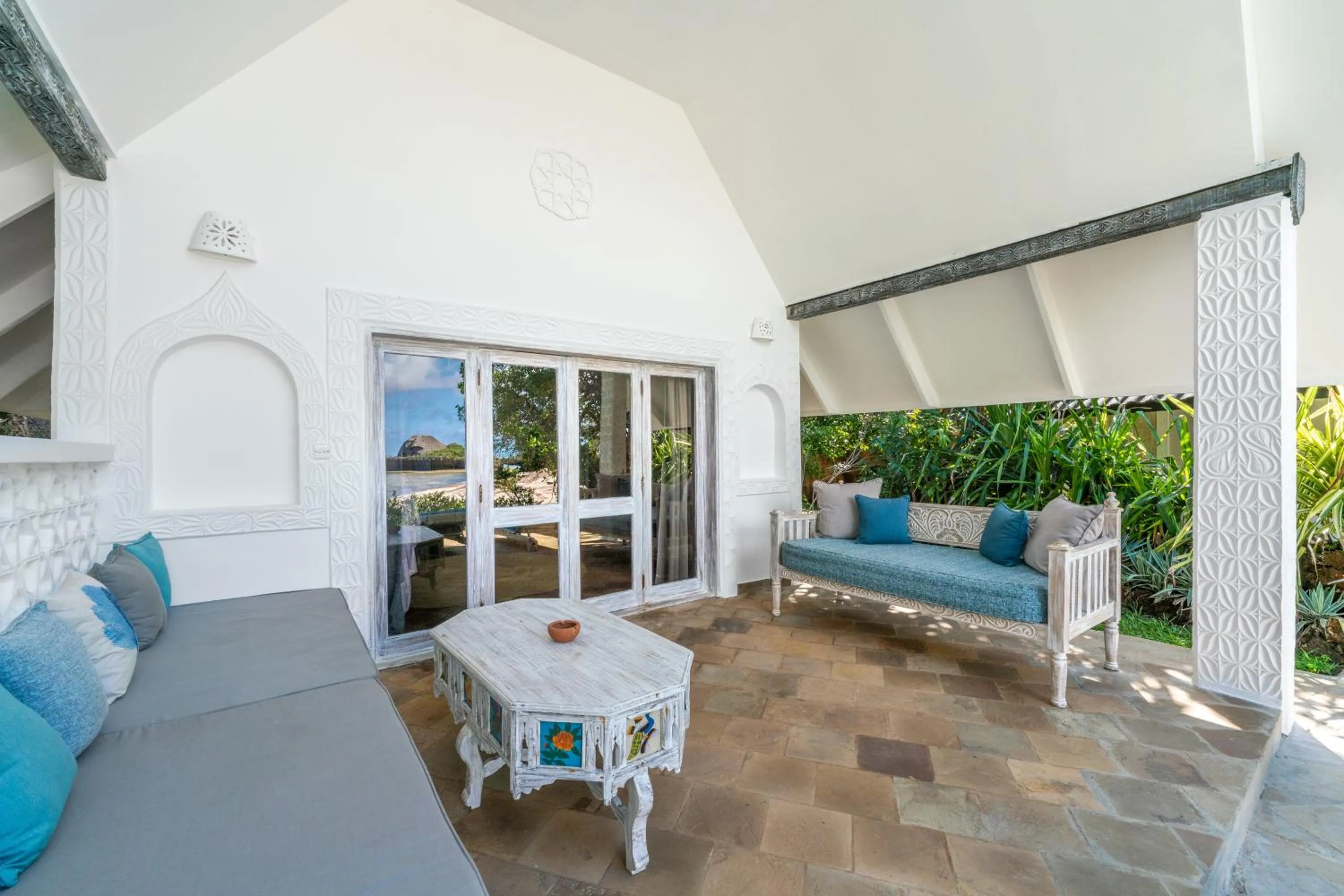 Patio in Chale Island Resort