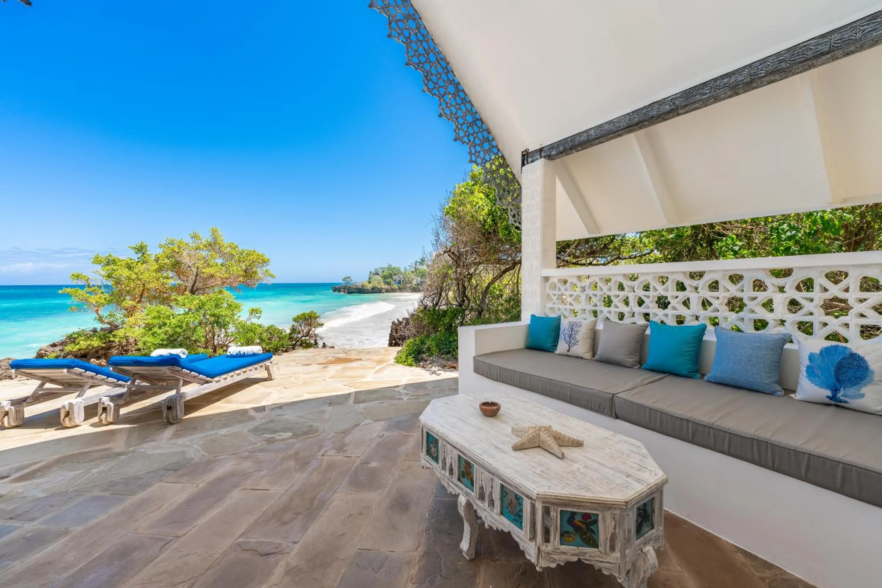 Patio in Chale Island Resort