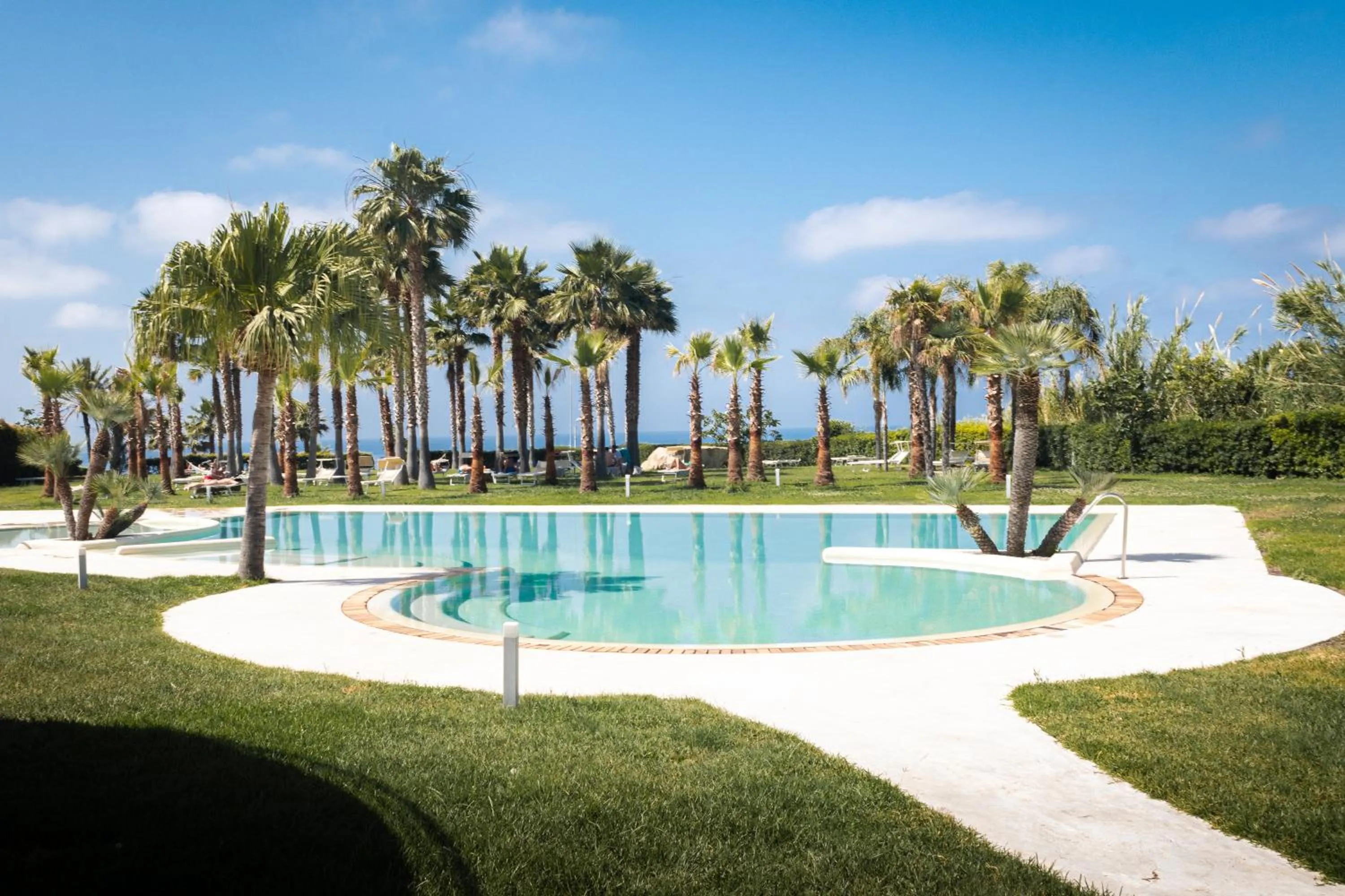 Pool view in Infinity Resort Tropea