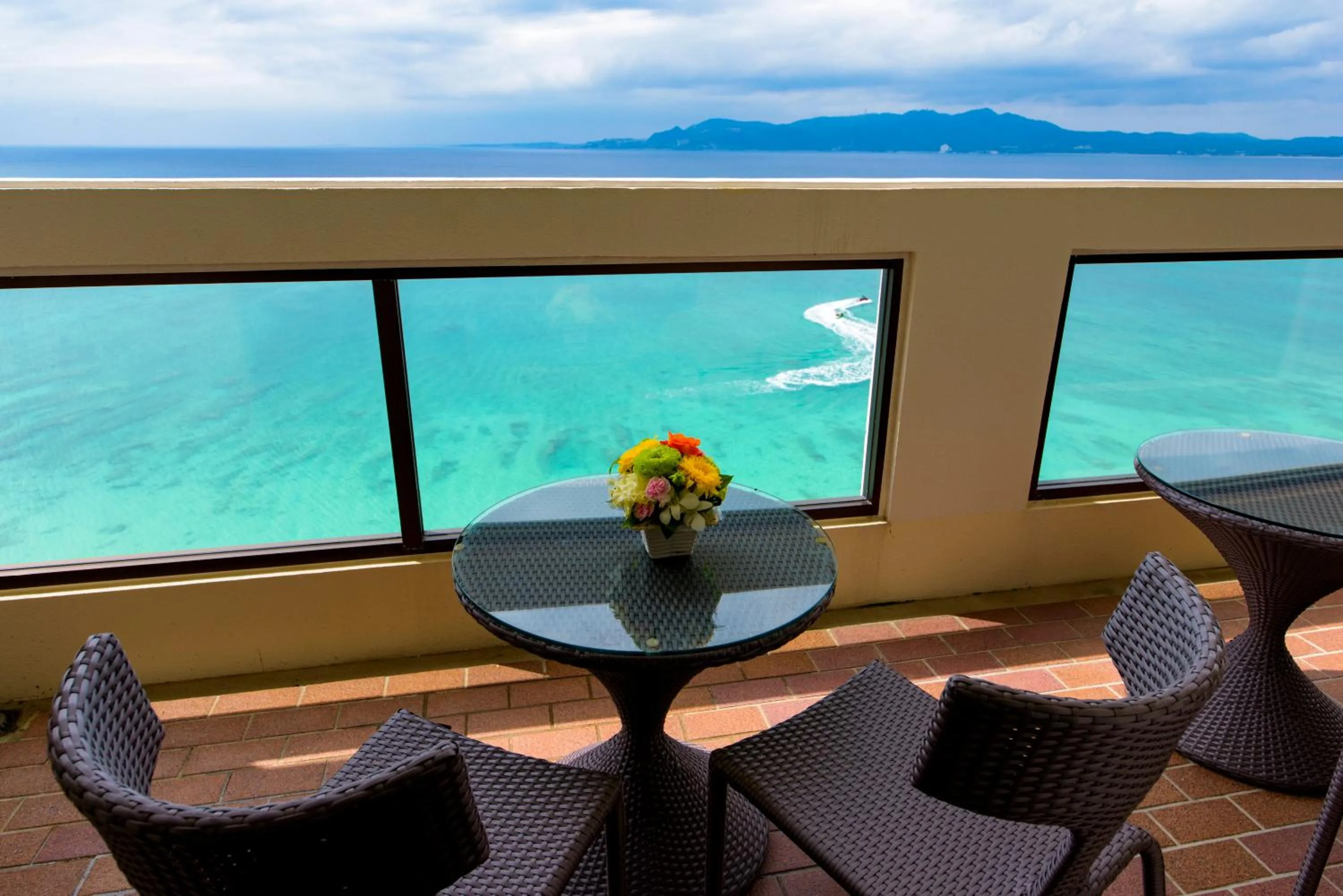 Balcony/Terrace in Best Western Okinawa Kouki Beach