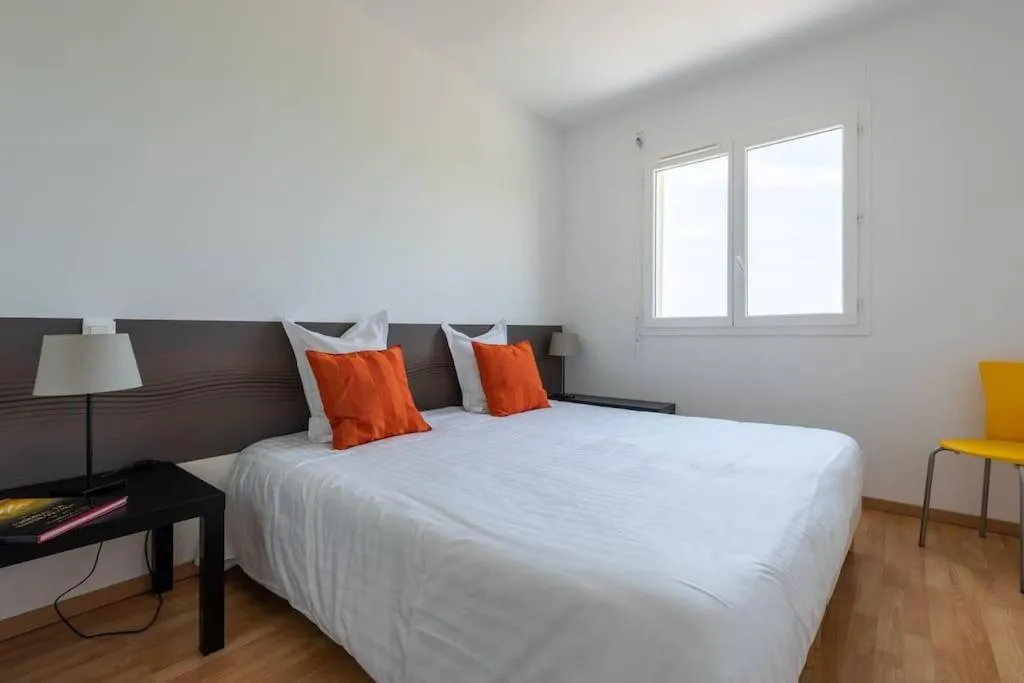 Bed in La Résidence Les Grands Vignobles