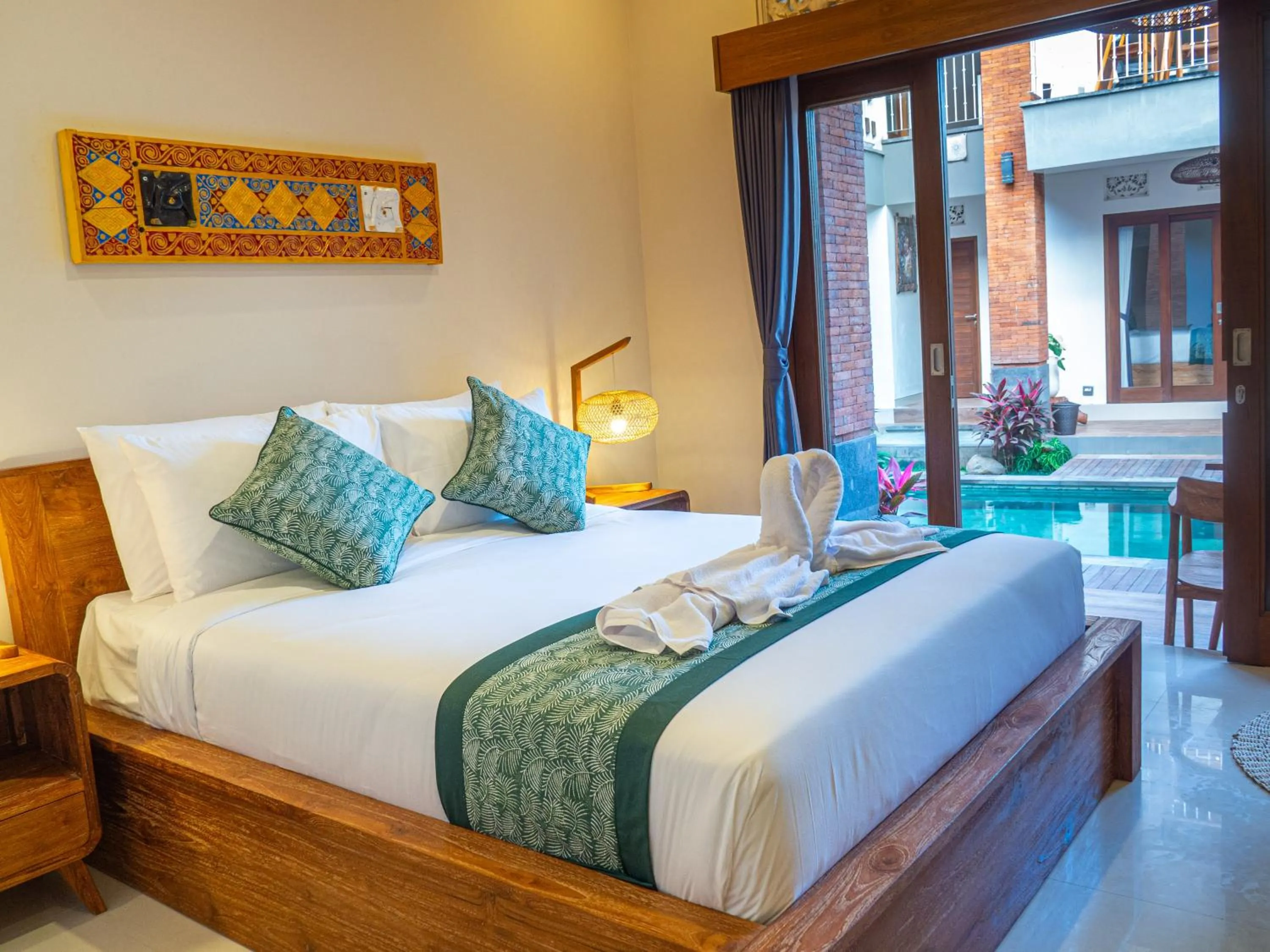 Bed in Arumasta Ubud