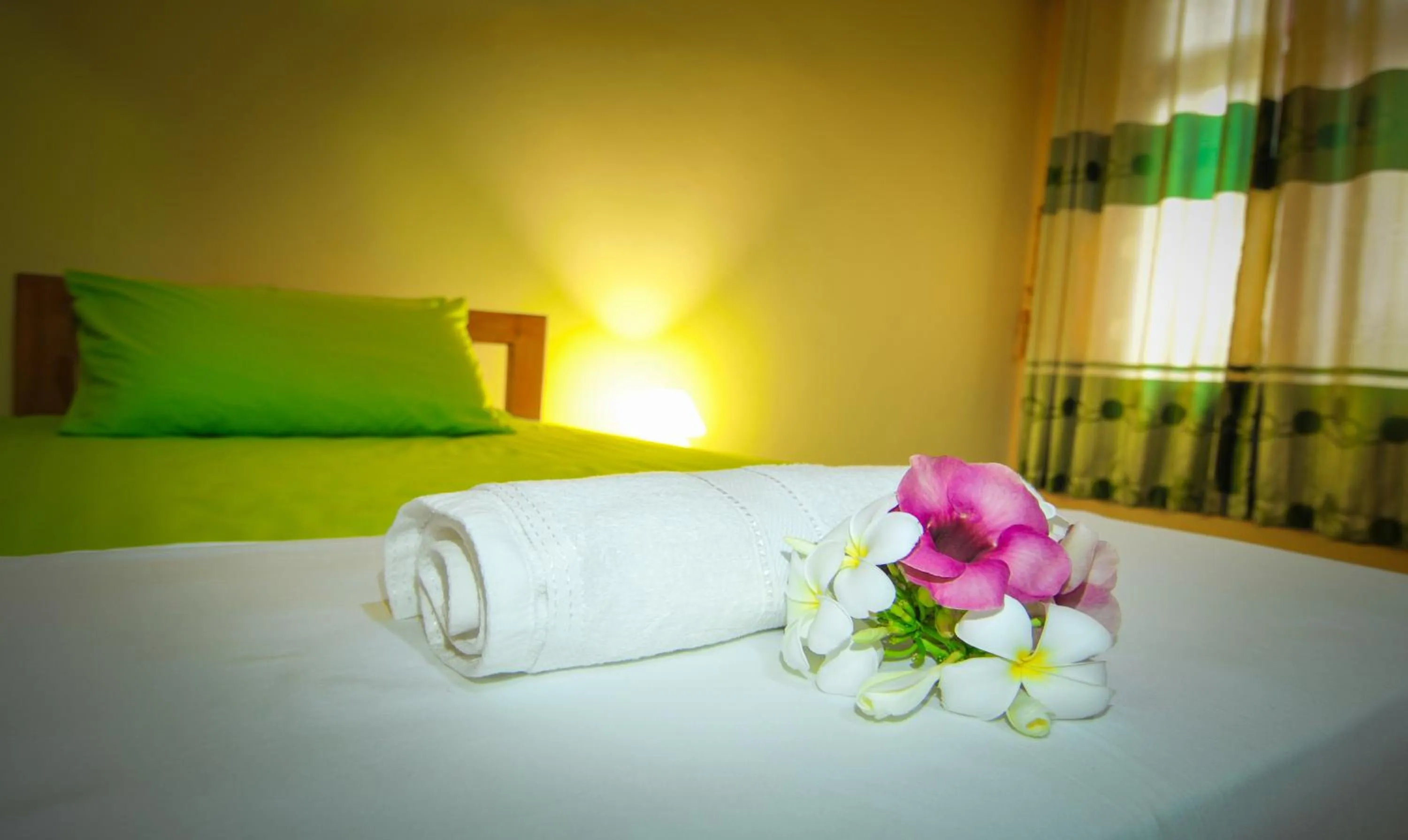 Property building, Bed in Jail Break Surf Inn