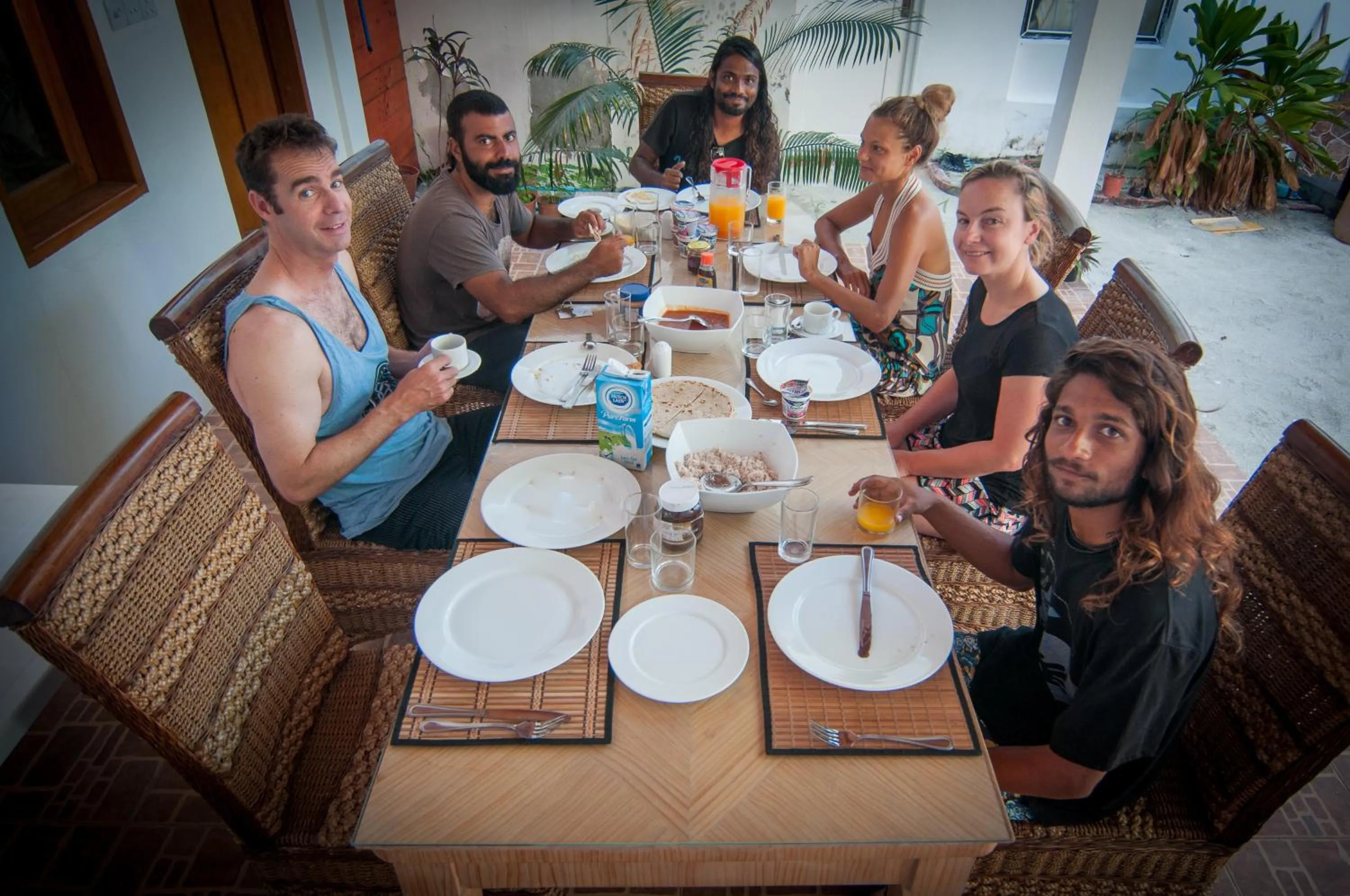 Breakfast in Jail Break Surf Inn