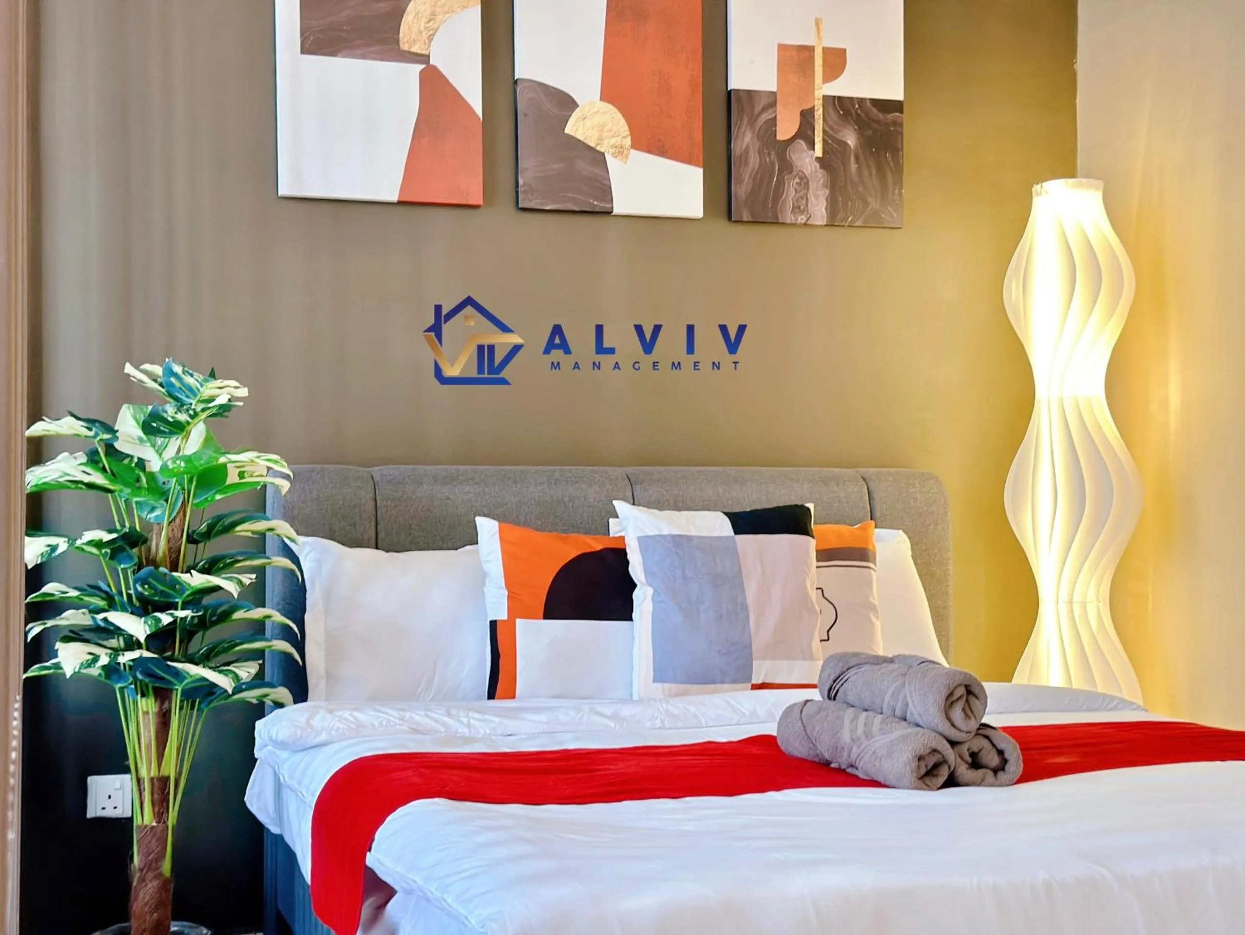 Bed in 4 Star Family Suite Jonker by Alviv