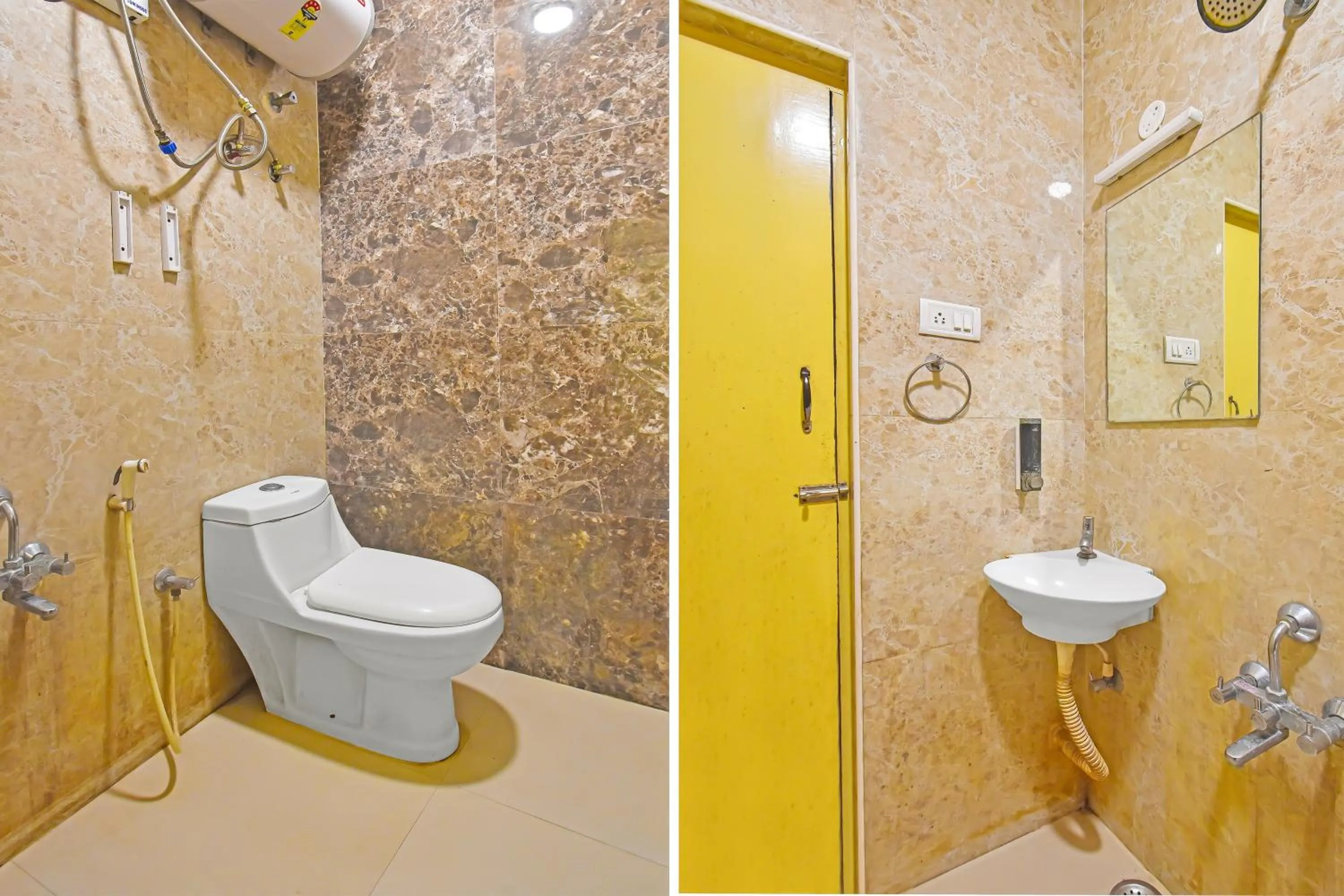 Bathroom in Hotel O Grand Residency Near Kasi Talkies