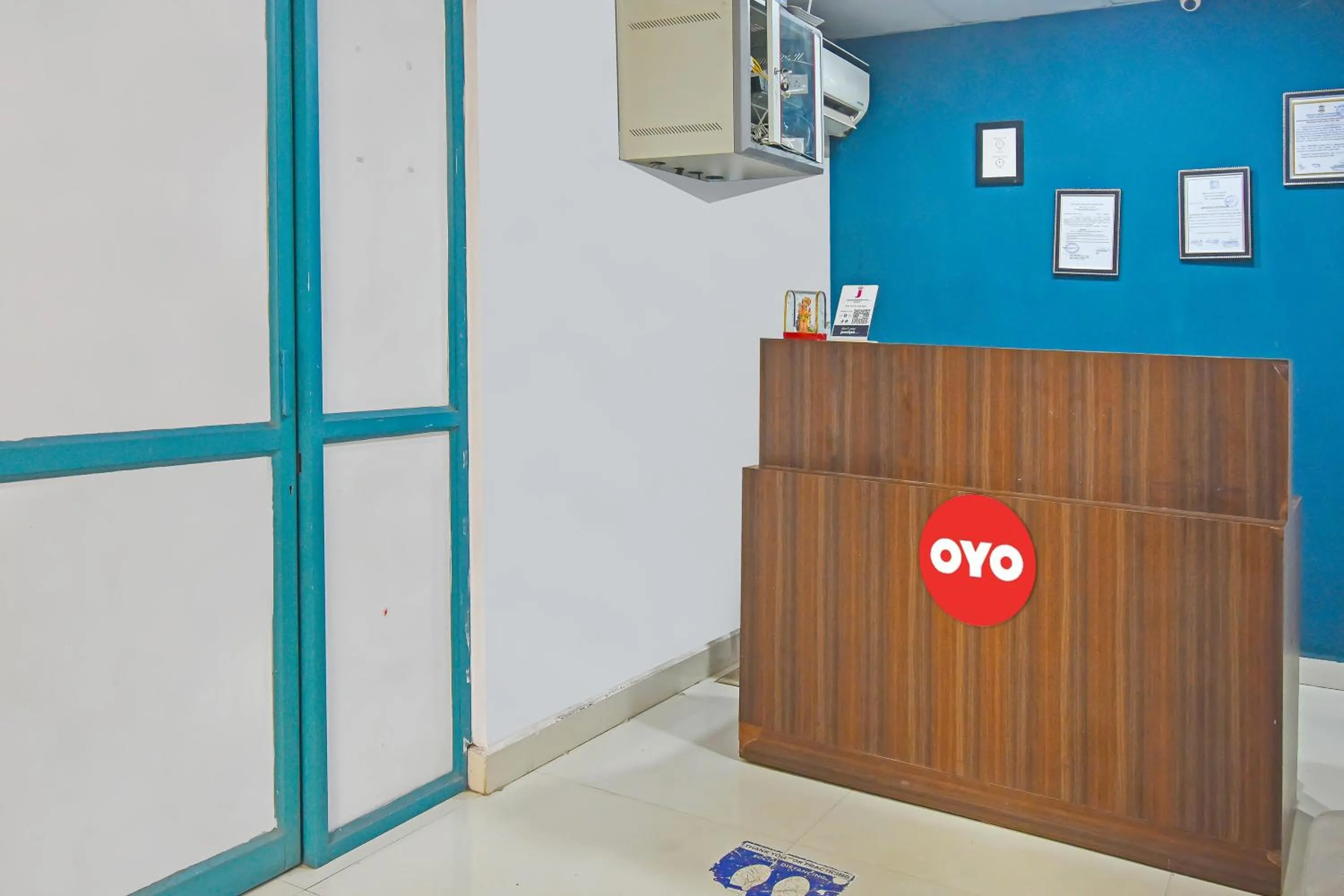 Lobby or reception in Hotel O Grand Residency Near Kasi Talkies