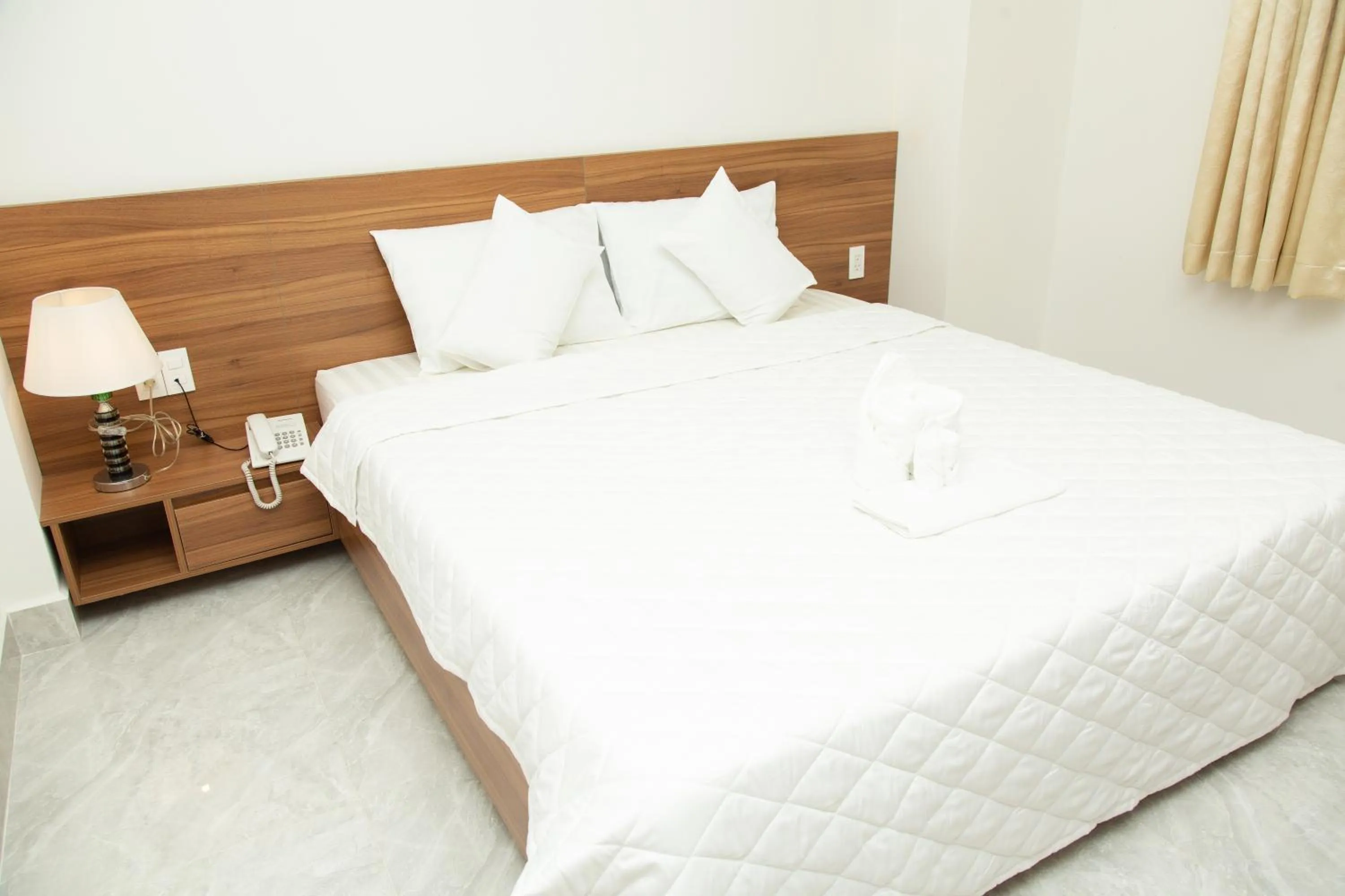 Bed in Thiên Tài Hotel