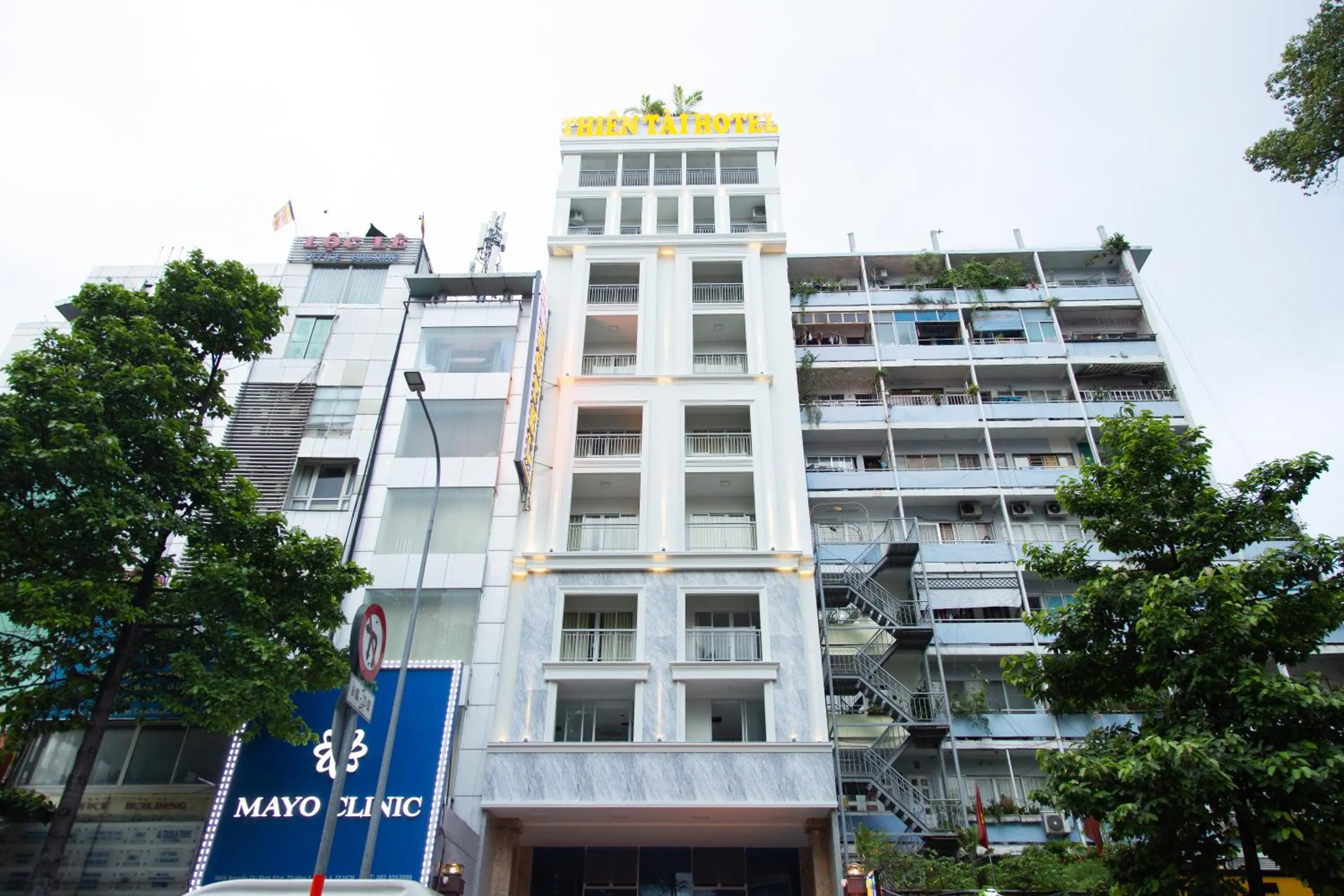 Property building in Thiên Tài Hotel