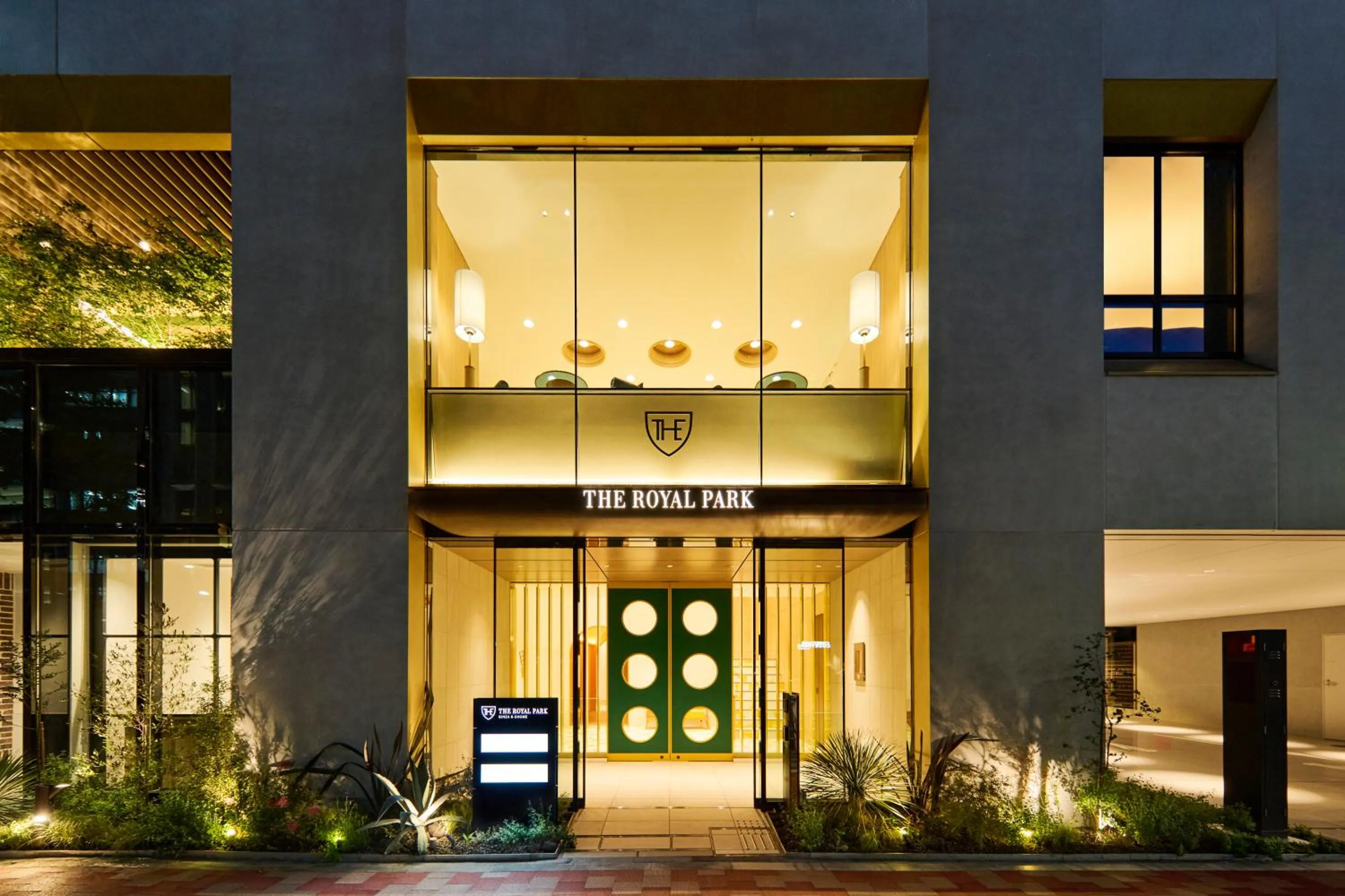 Property building in The Royal Park Hotel Ginza 6-Chome