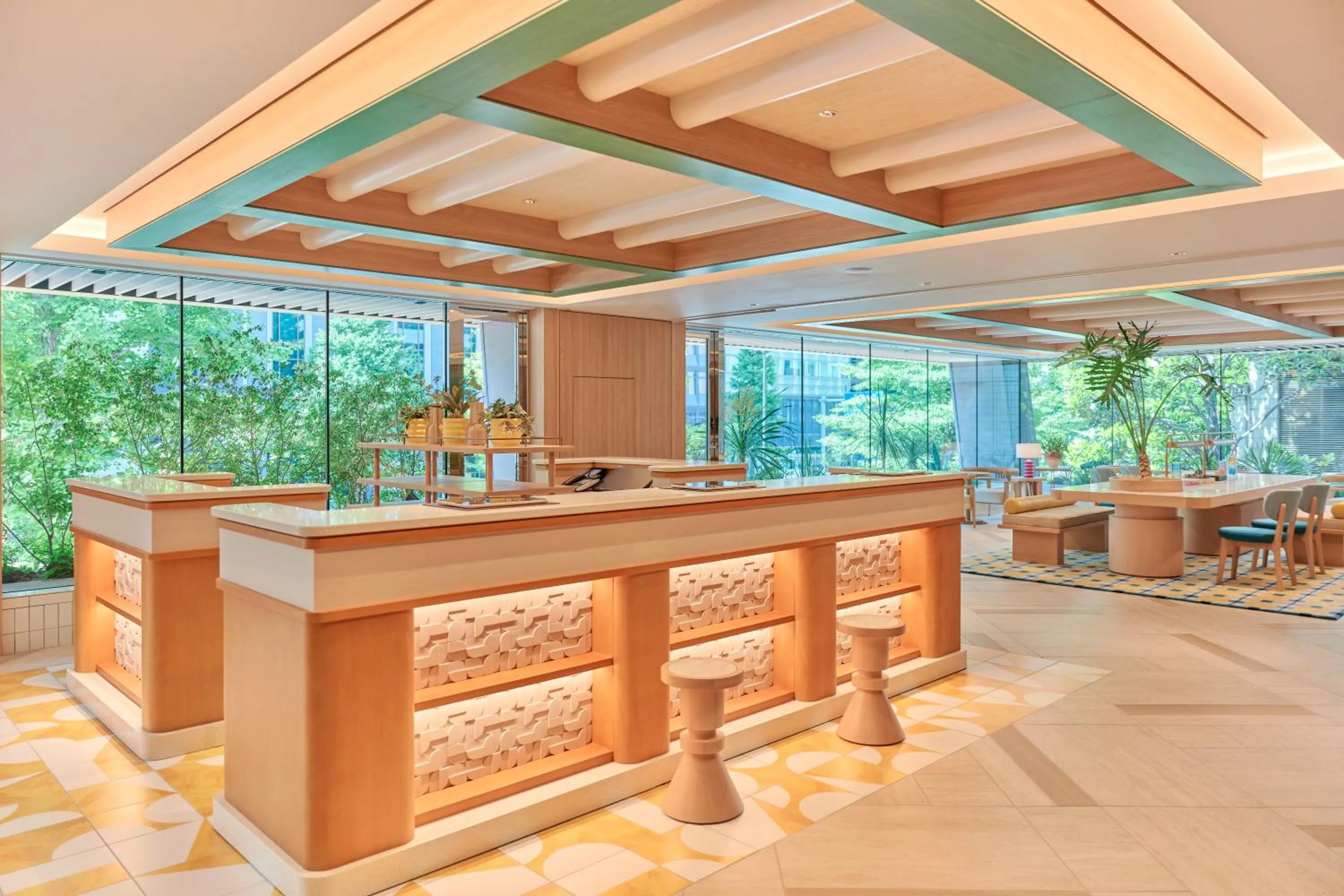 Lobby or reception in The Royal Park Hotel Ginza 6-Chome