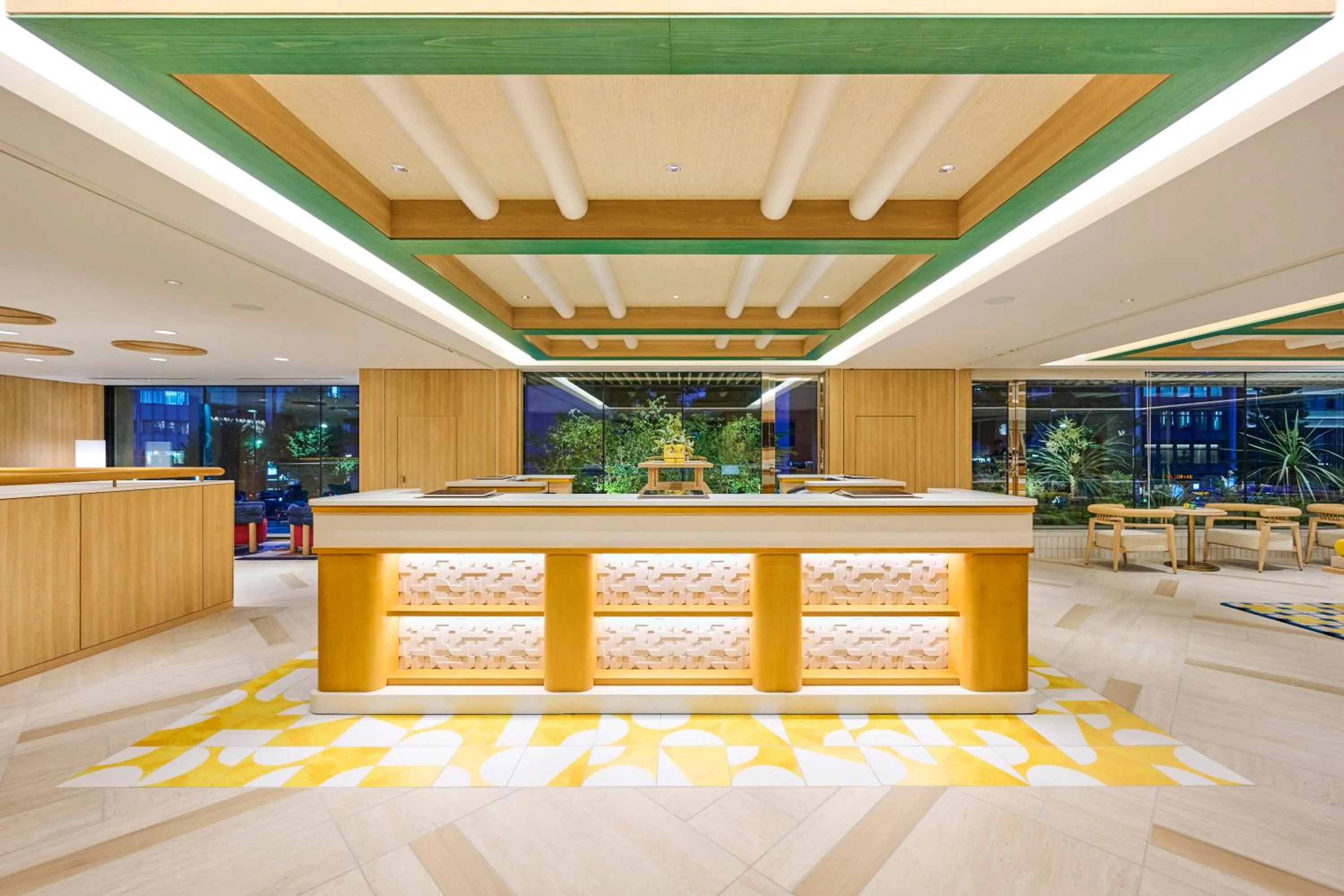 Lobby or reception in The Royal Park Hotel Ginza 6-Chome